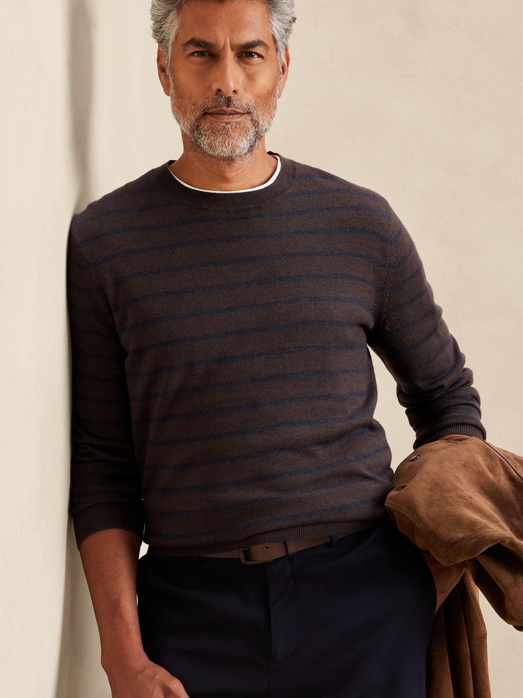 Banana Republic Brown Cori Merino Crew-Neck Jumper - Image 1 of 1