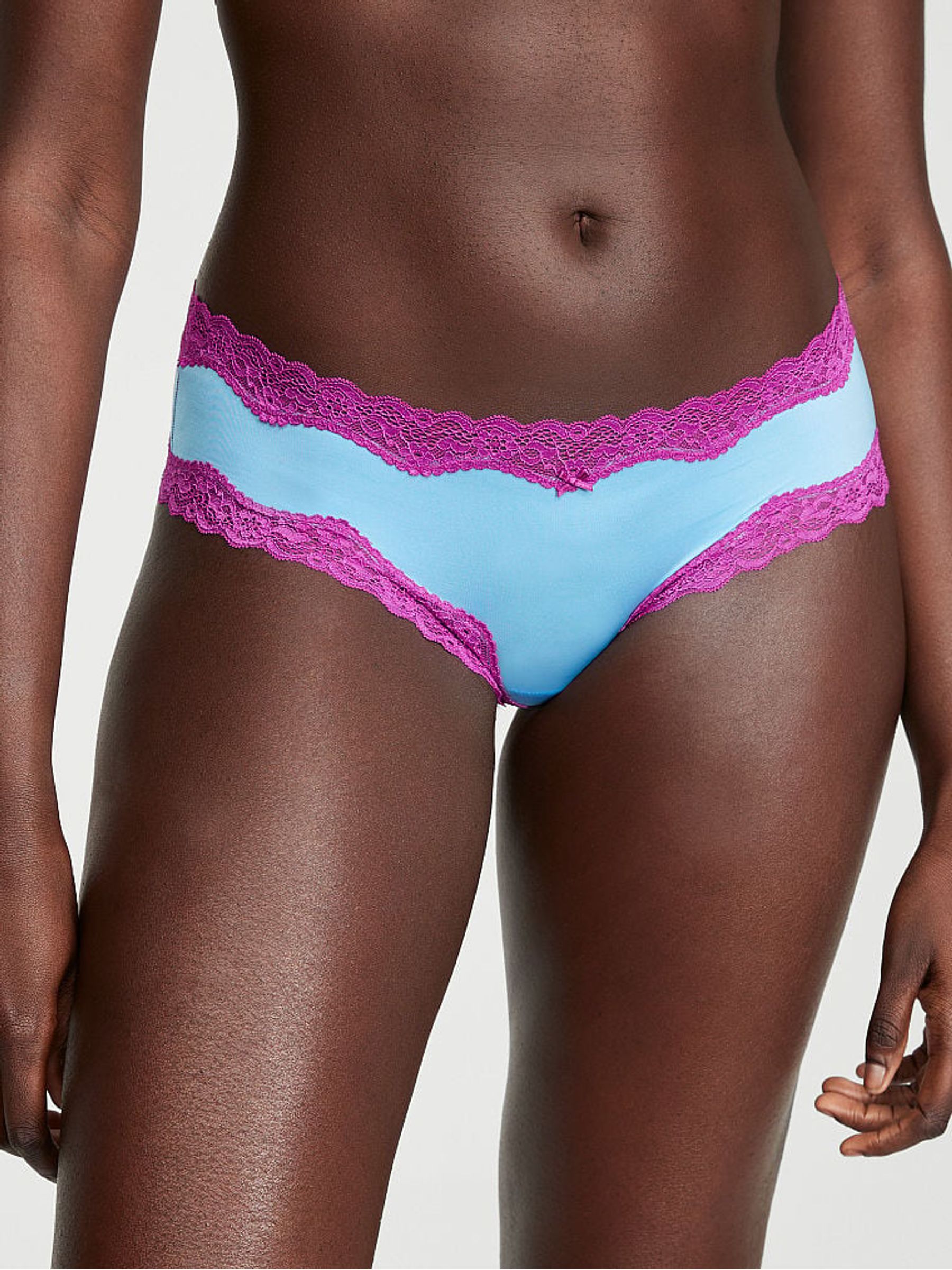 Bikini Blue Cheeky Knickers - Image 1 of 4