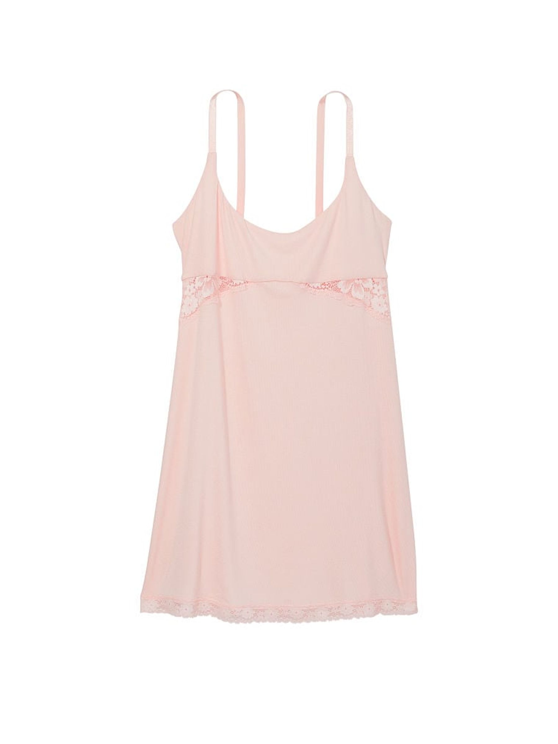 Purest Pink Modal Slip Dress - Image 3 of 3