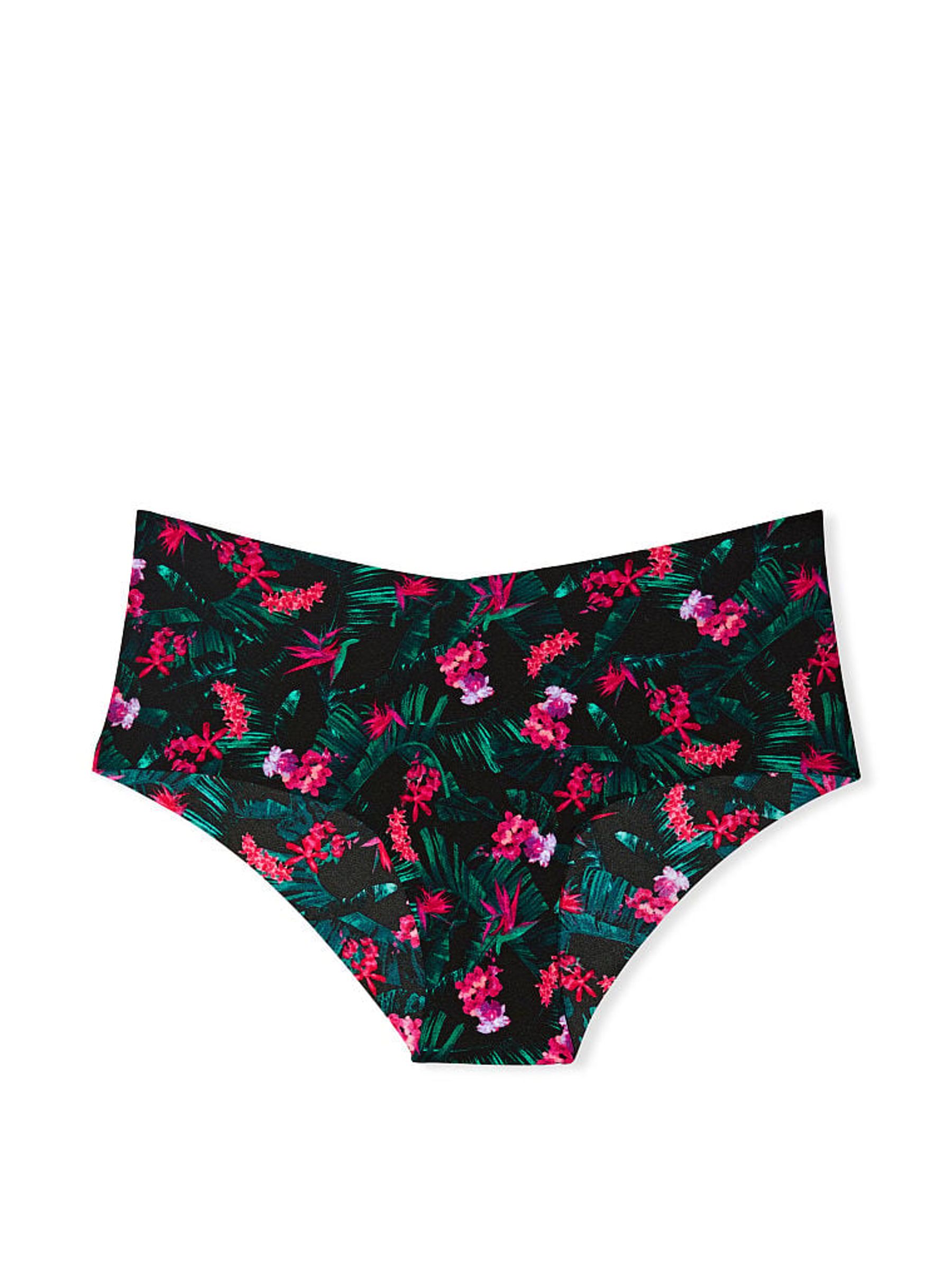 Black Tropic Palm No Show Cheeky Knickers - Image 3 of 3