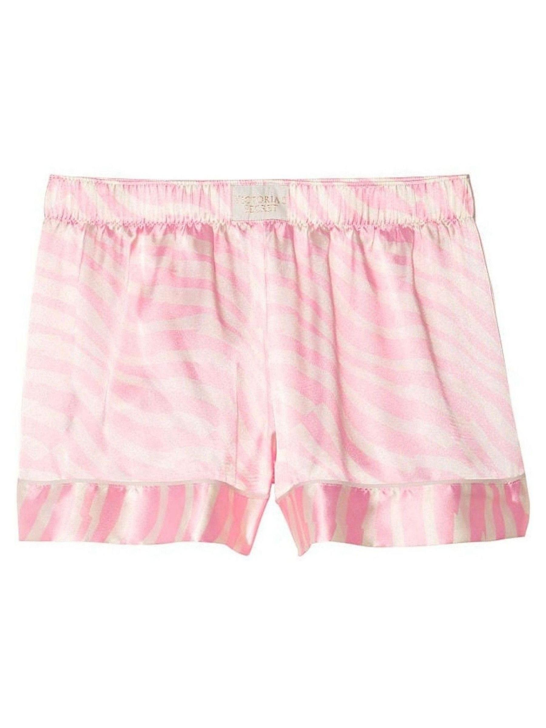 Pink Zebra Satin Pyjama Short - Image 3 of 3