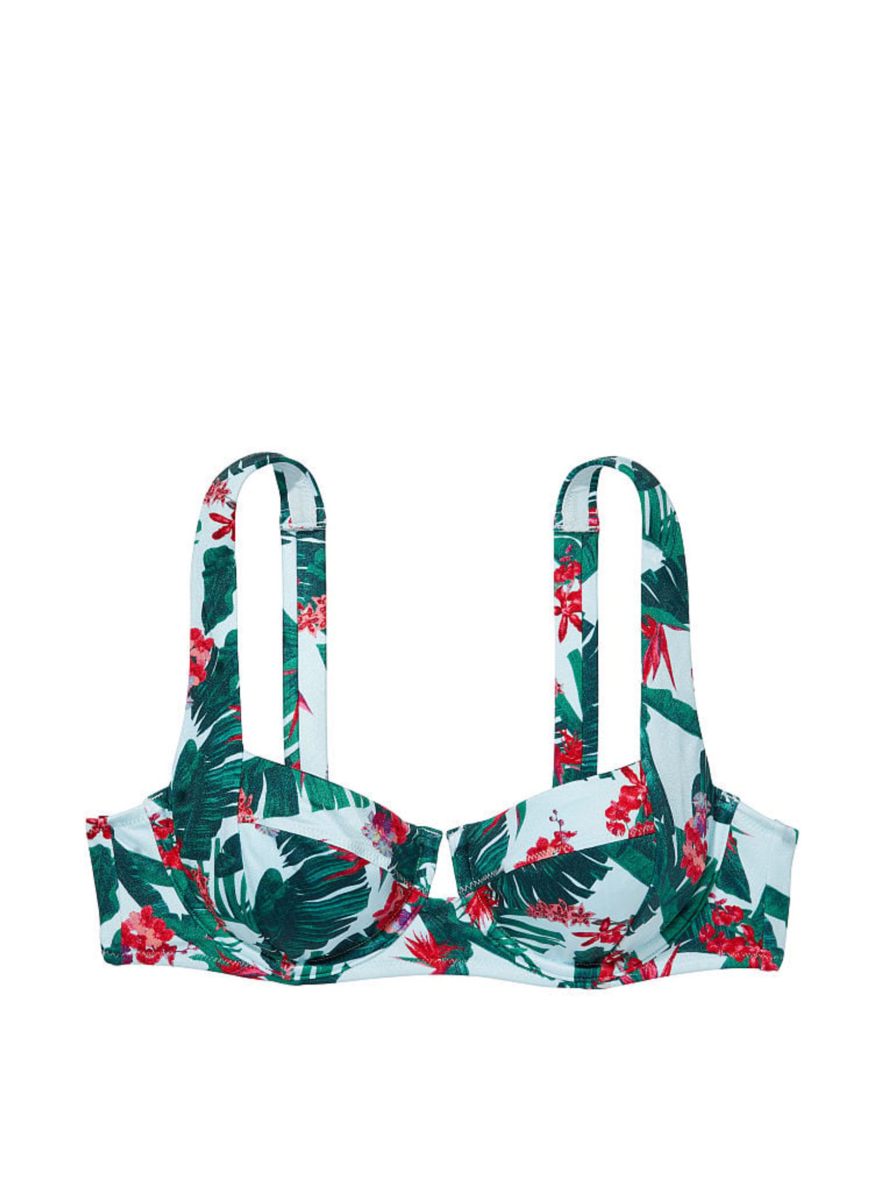 Blue Palm Balconette Swim Bikini Top - Image 3 of 3