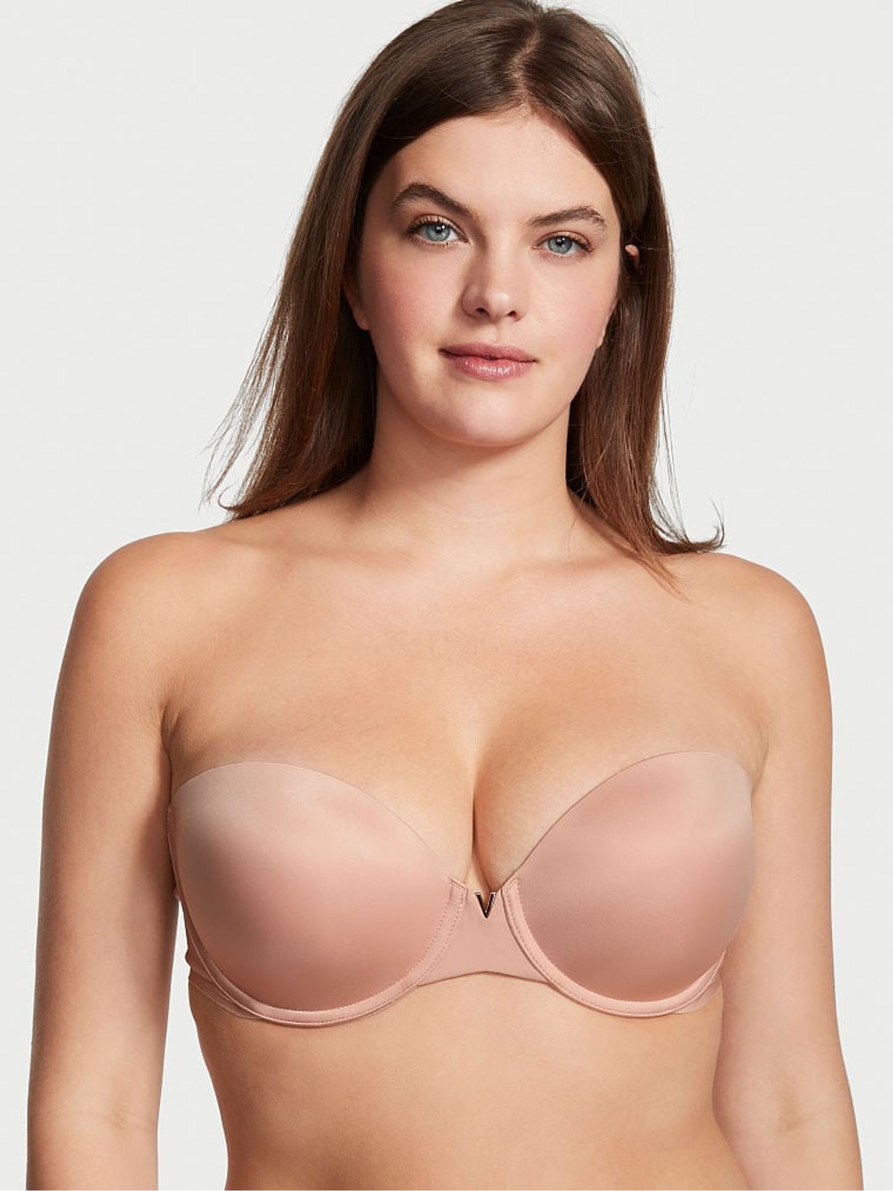 Evening Blush Nude Smooth Multiway Strapless Push Up Bra - Image 1 of 4