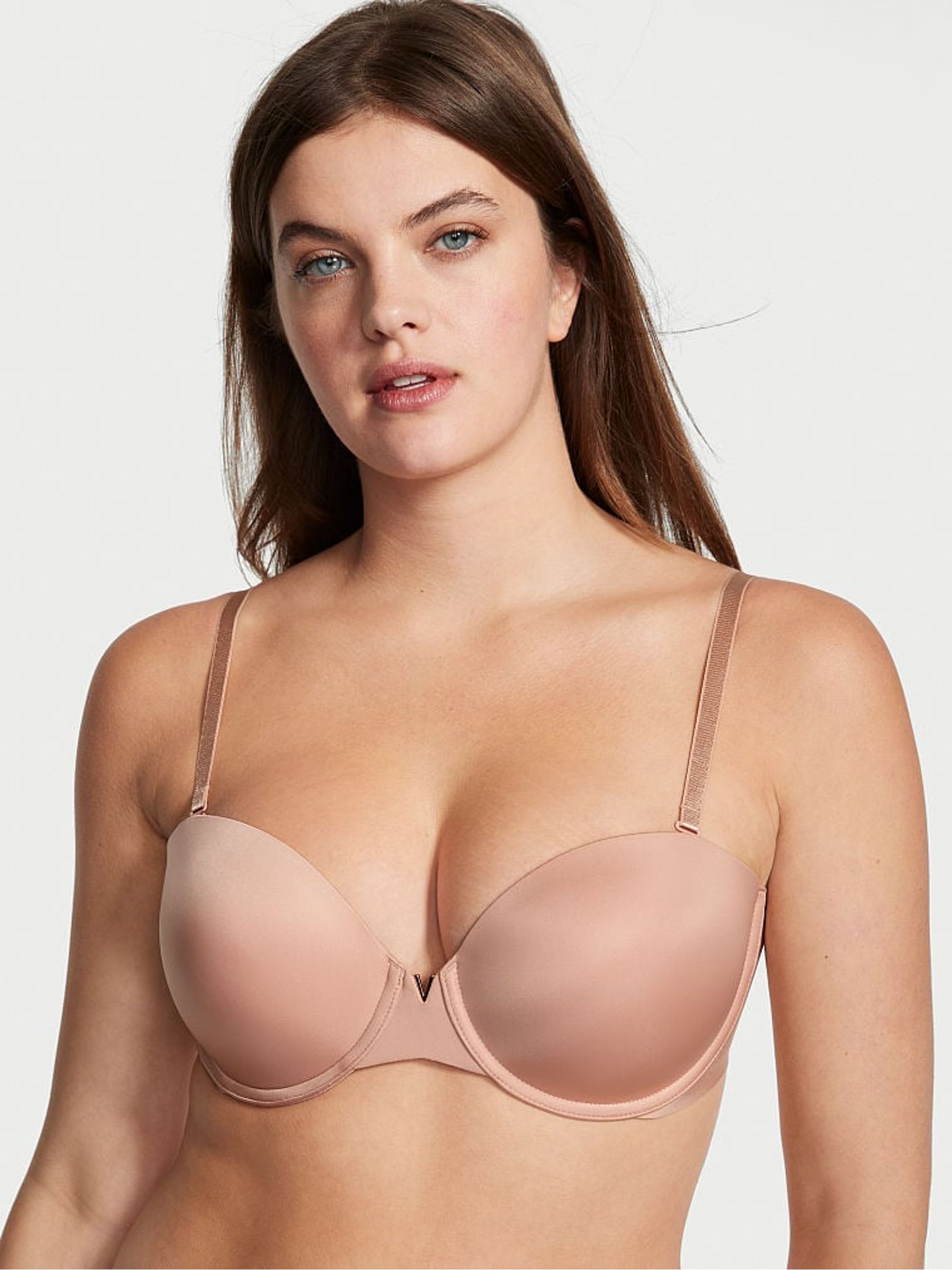 Evening Blush Nude Smooth Multiway Strapless Push Up Bra - Image 3 of 4