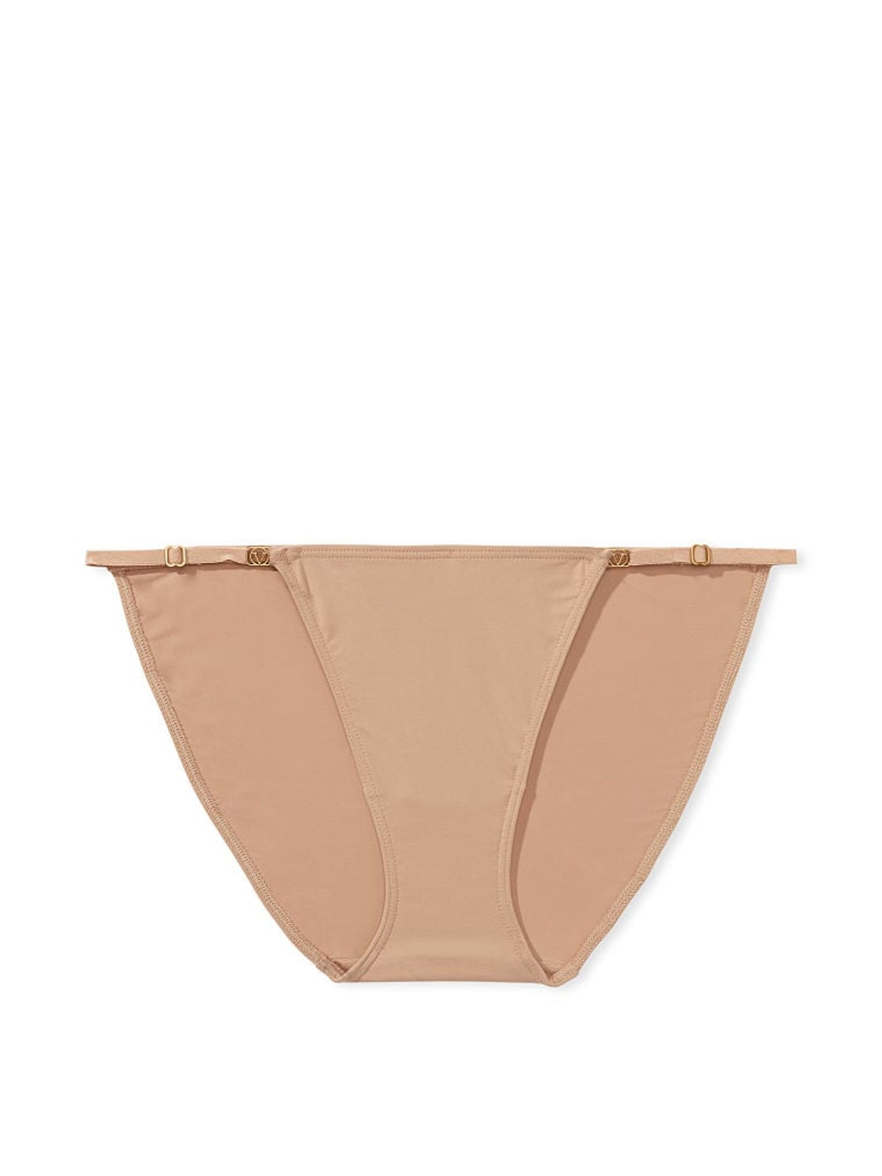 Sweet Praline Nude Adjustable String Bikini Knickers - Image 1 of 1