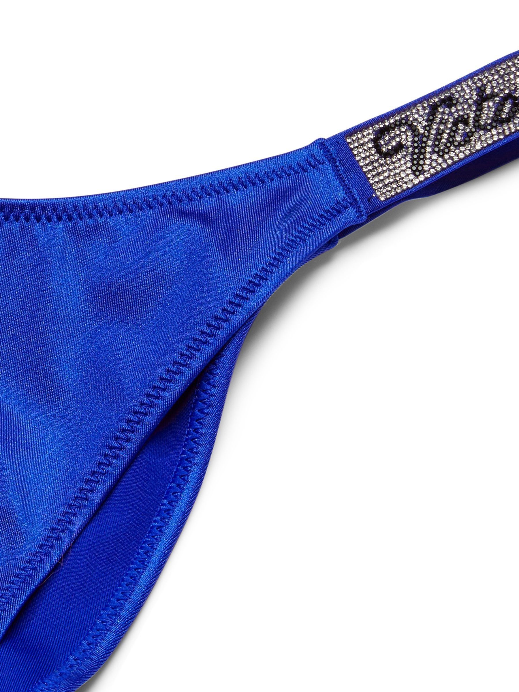 Blue Oar Brazilian Shine Strap Swim Bikini Bottom - Image 4 of 4