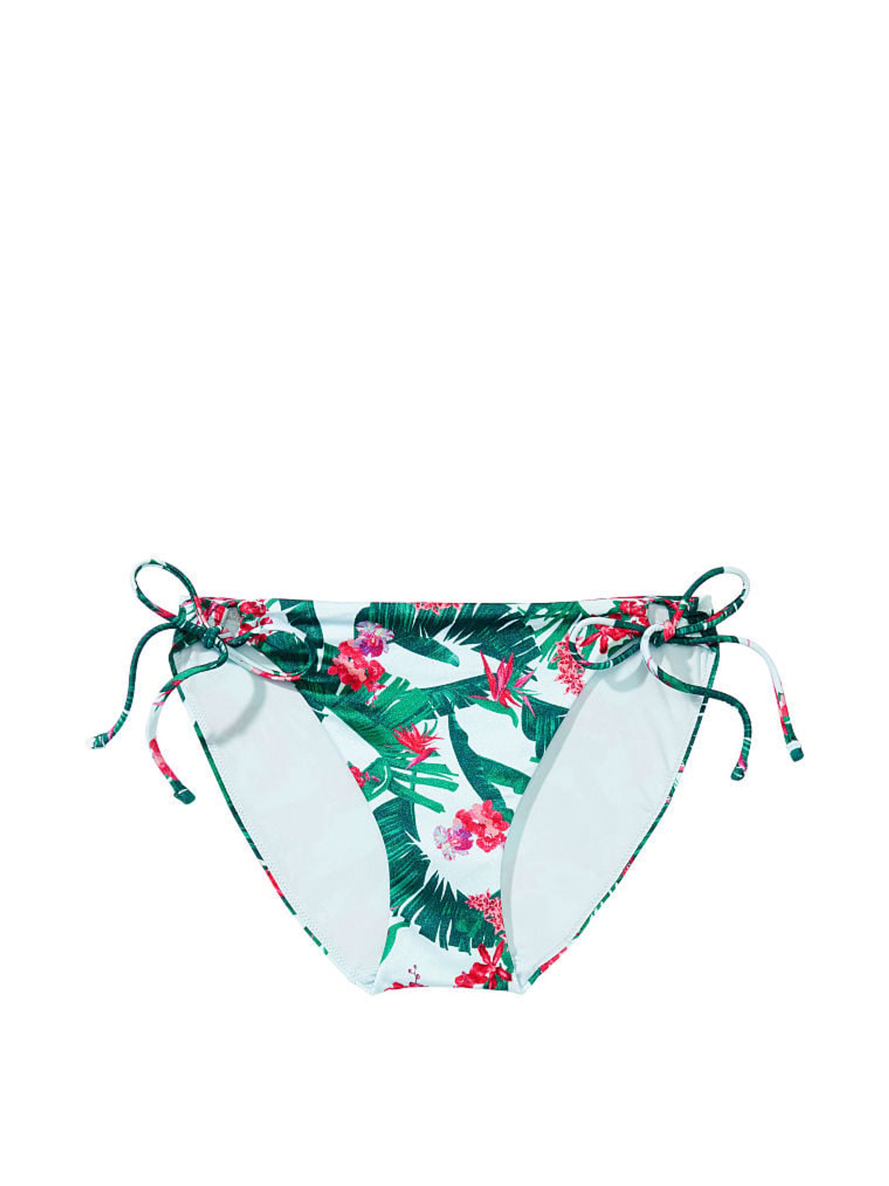 Blue Palm Brief Bikini Bottom - Image 3 of 3