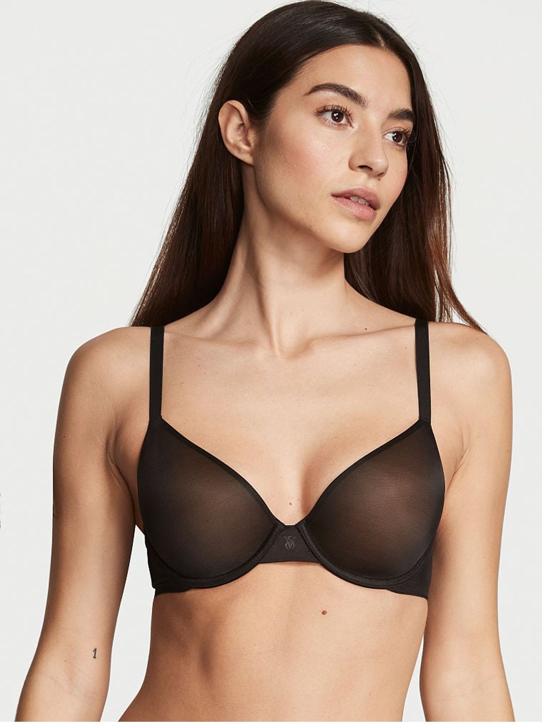 Black Smooth Push Up Bra - Image 1 of 3