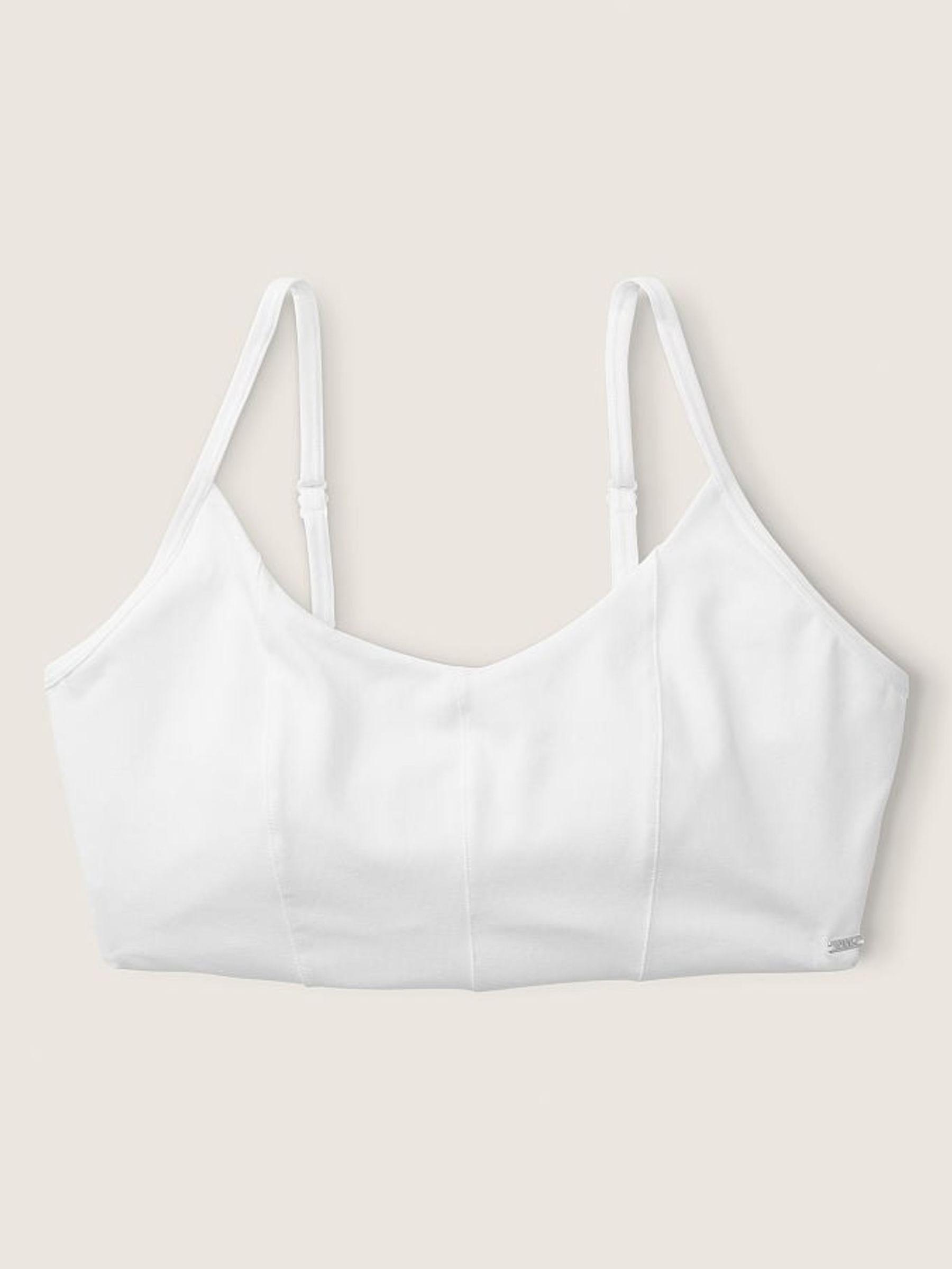Optic White Lightly Lined Scoop Sports Bra - Image 4 of 4