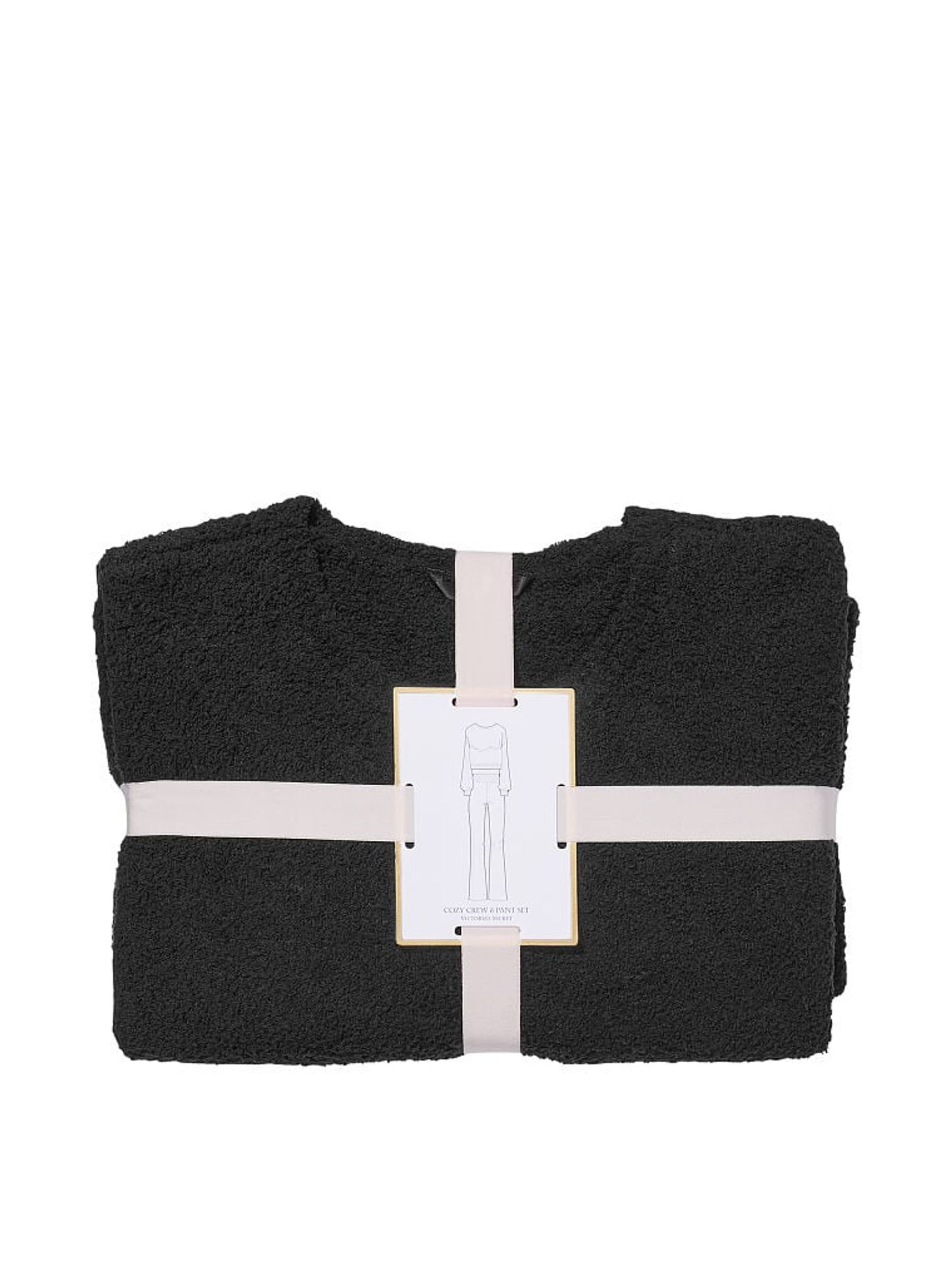 Pure Black Knit Lounge Set - Image 4 of 4