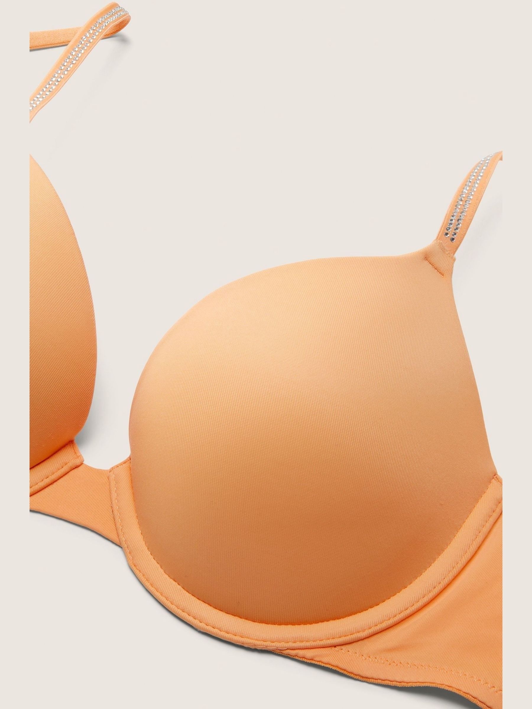 Light Orange Smooth Push Up Bra - Image 5 of 5
