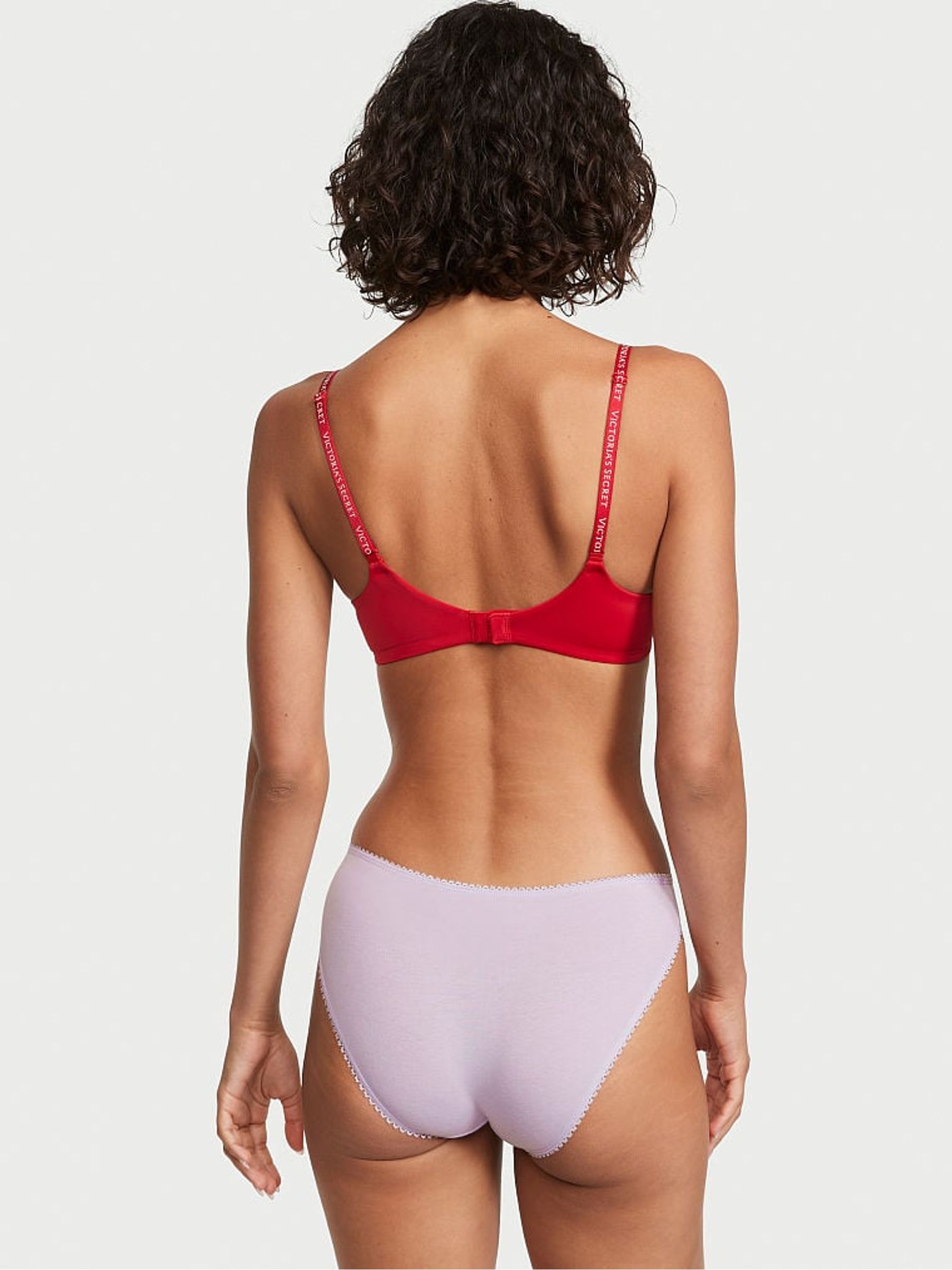 Purple Watermelon Bikini Stretch Cotton G String Knickers - Image 2 of 3