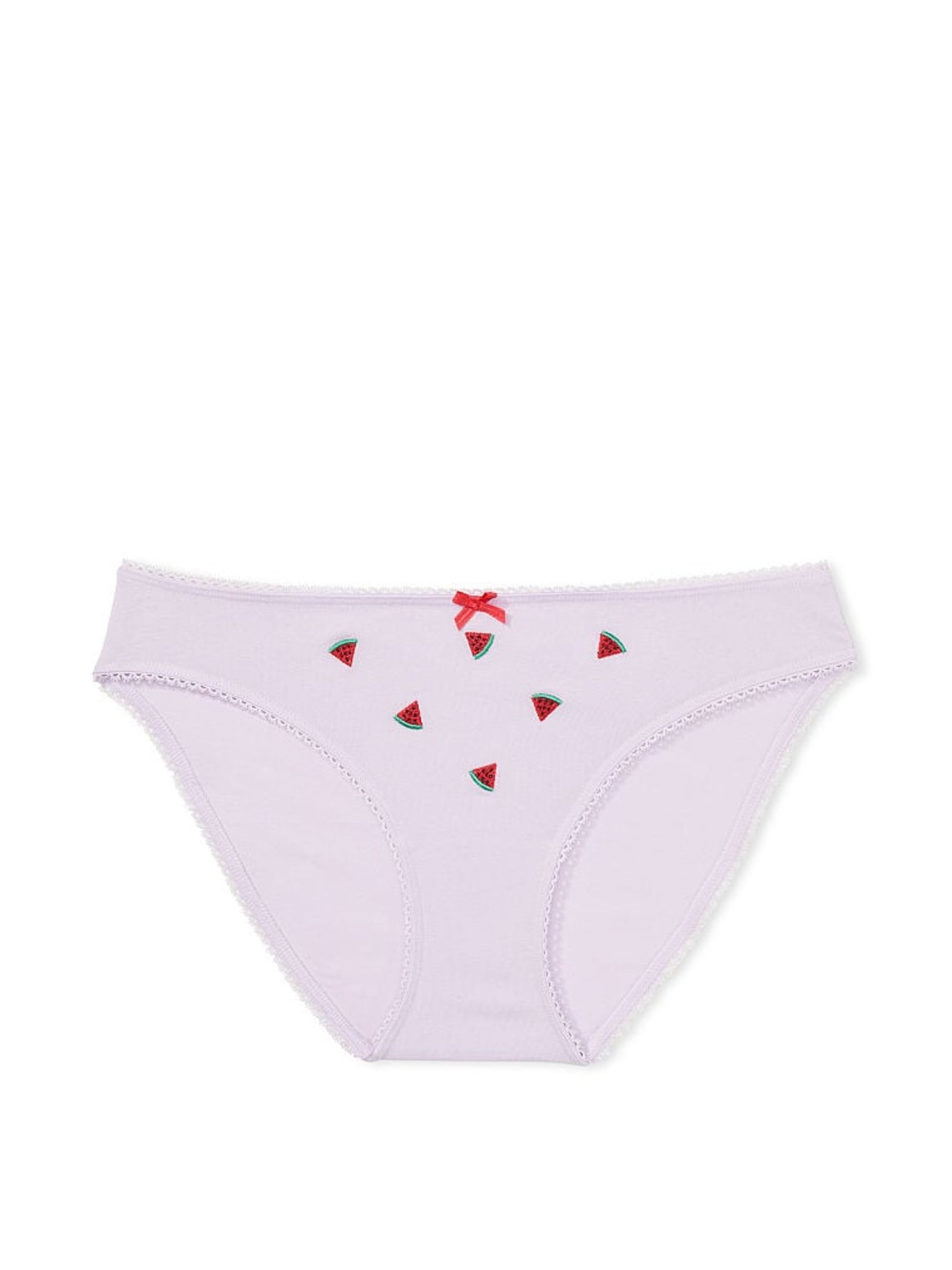 Purple Watermelon Bikini Stretch Cotton G String Knickers - Image 3 of 3