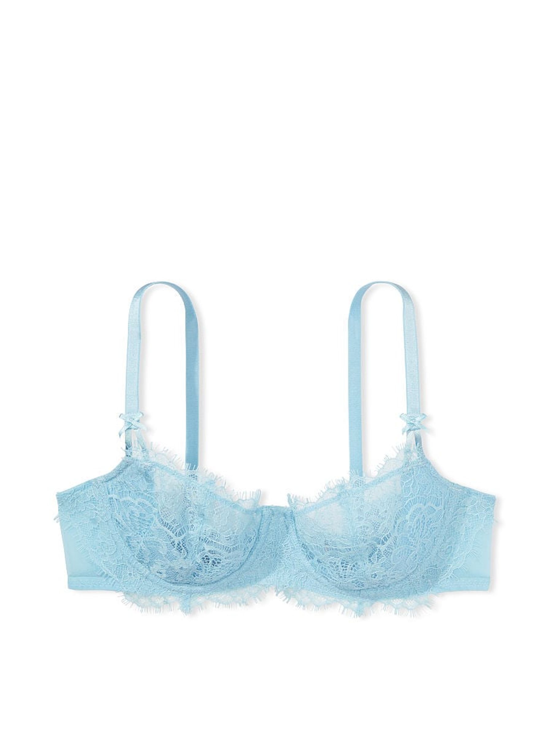 Blue Topaz Lace Unlined Balcony Bra - Image 3 of 3