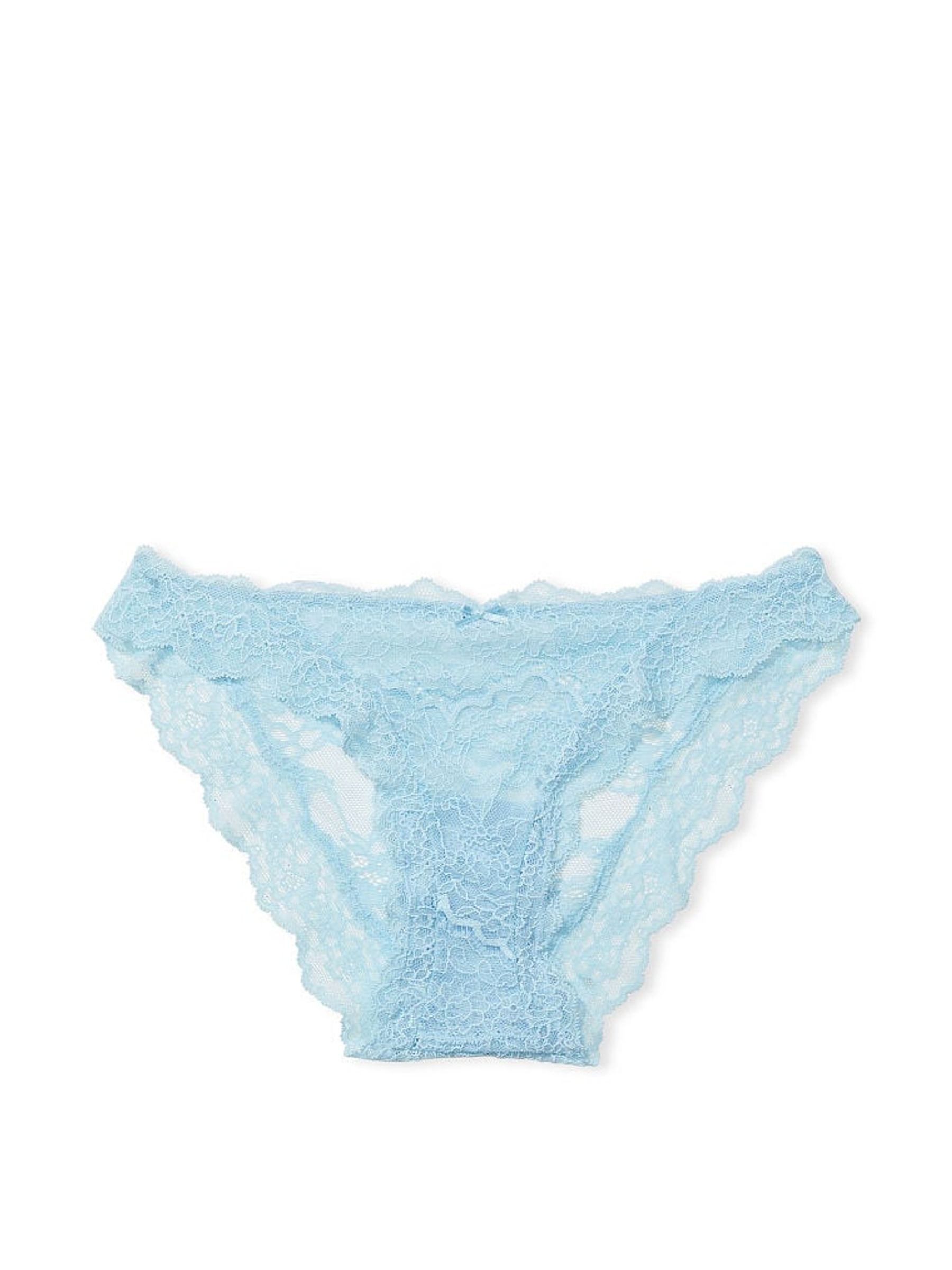 Blue Topaz Lace Cheeky Knickers - Image 4 of 4