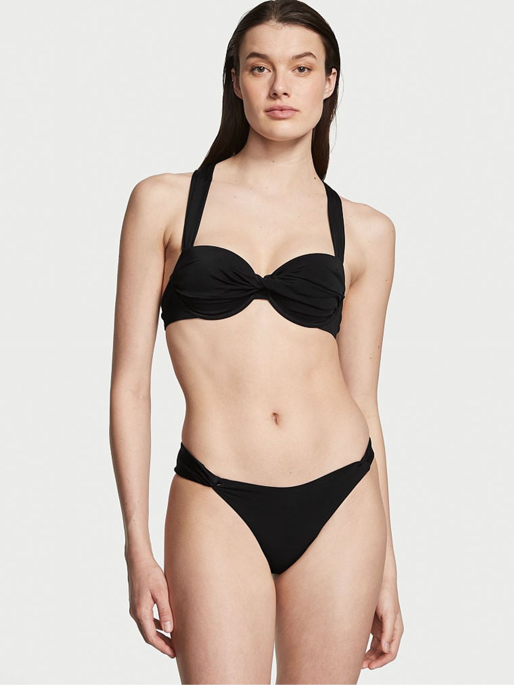 Black Balconette Bikini Top - Image 1 of 3