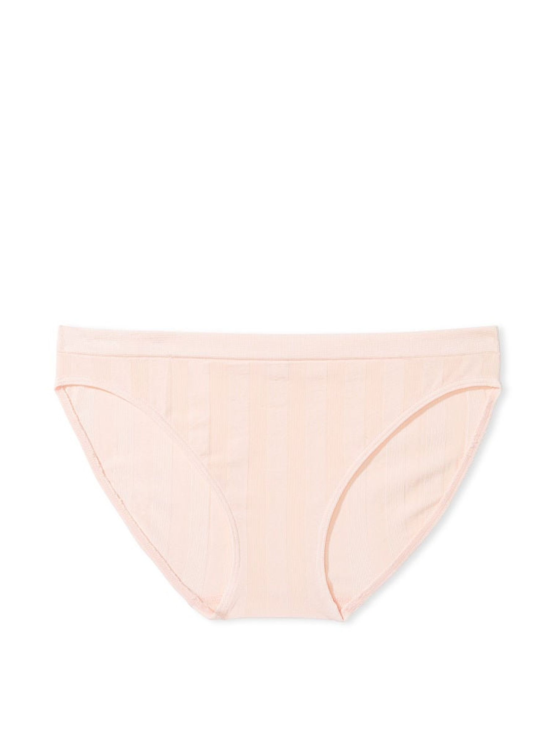 Purest Pink Seamless Rib Bikini Knickers - Image 3 of 3