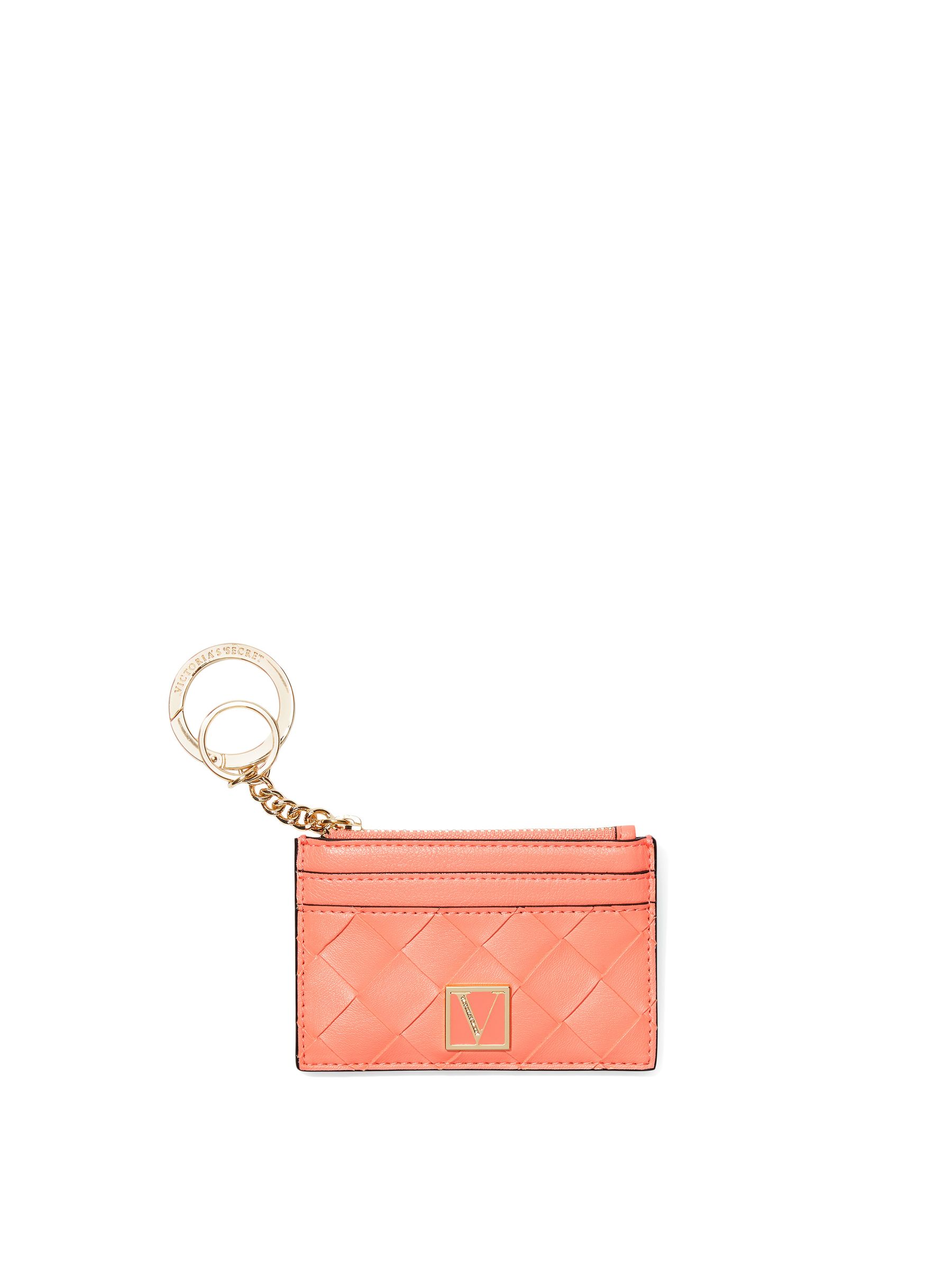 Guava Woven Card Case Keyring - Image 1 of 3