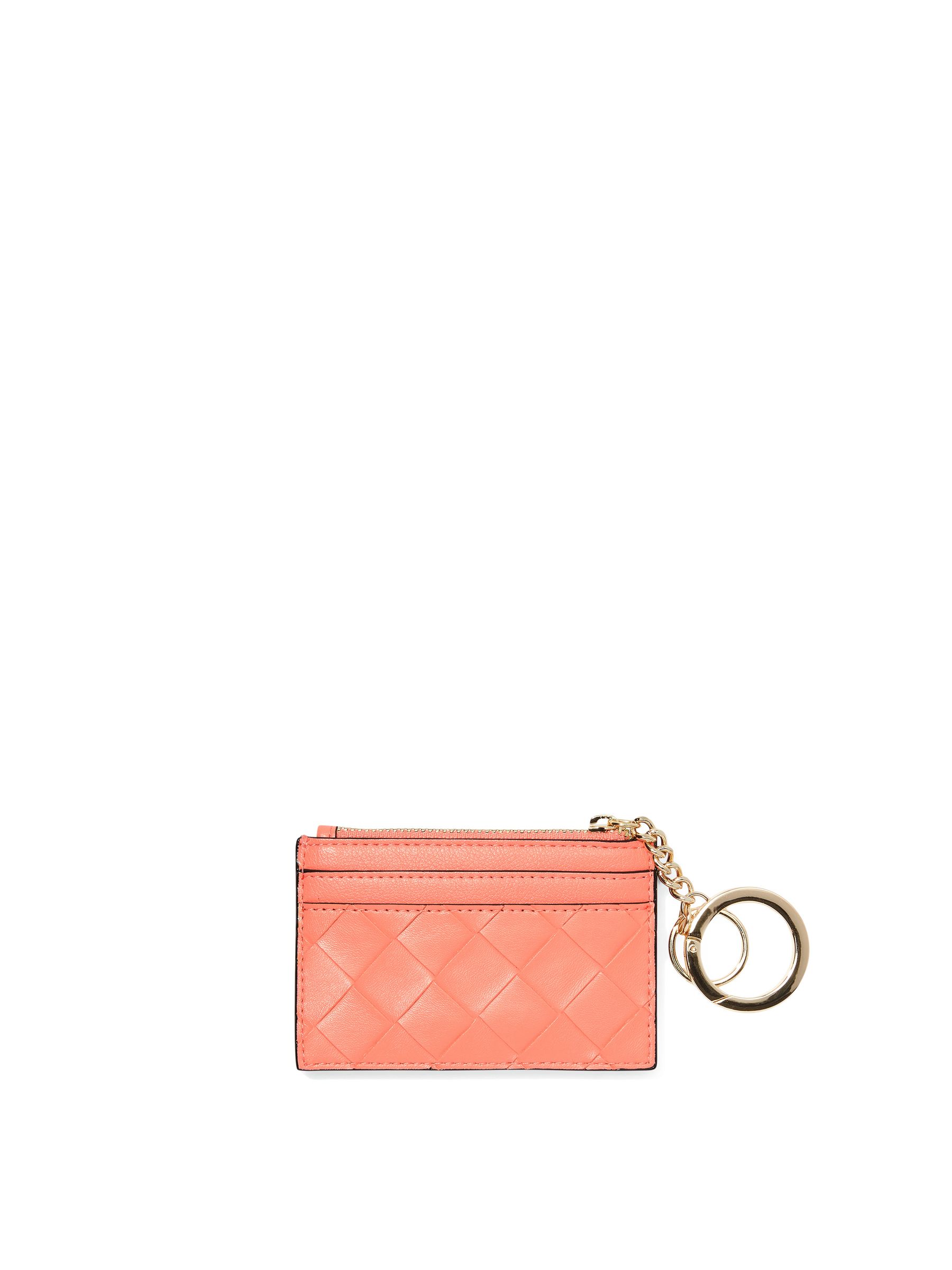 Guava Woven Card Case Keyring - Image 2 of 3