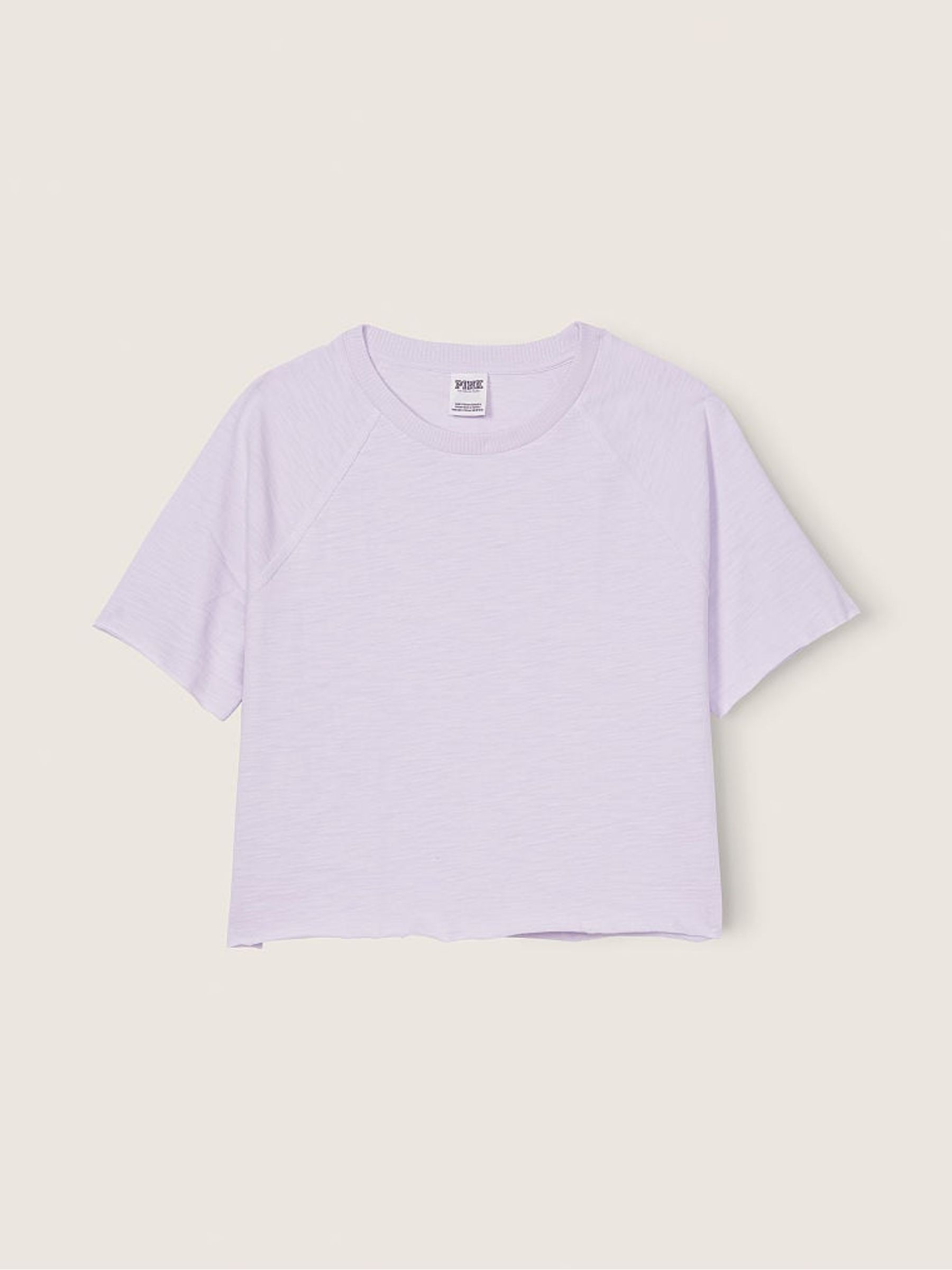 Purple Whisper Summer Lounge Cotton Pyjama Short Sleeve TShirt - Image 4 of 4