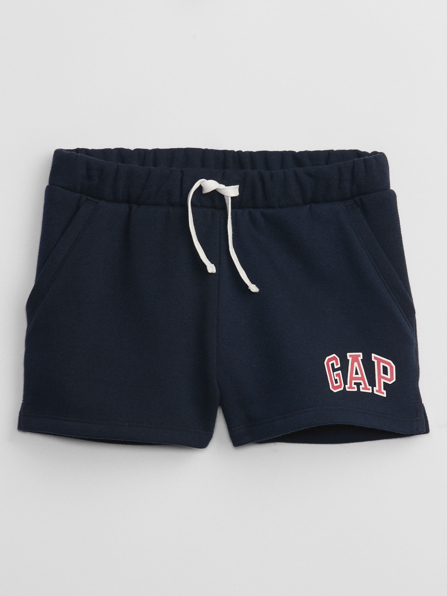 Blue Pull On Logo Jogger Shorts (4-13yrs) - Image 1 of 2