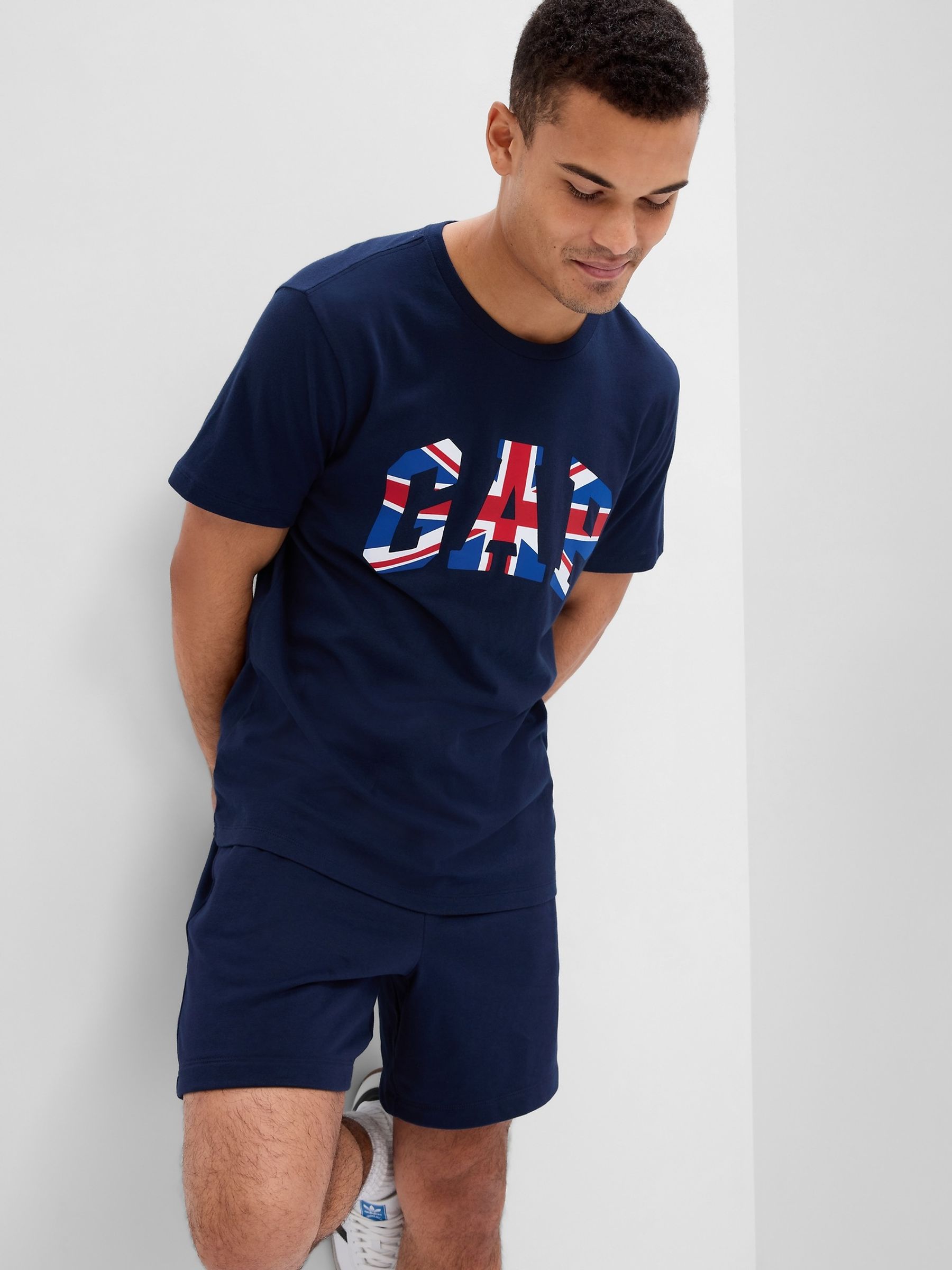 Blue Logo Short Sleeve Crew Neck T-Shirt - Image 1 of 1
