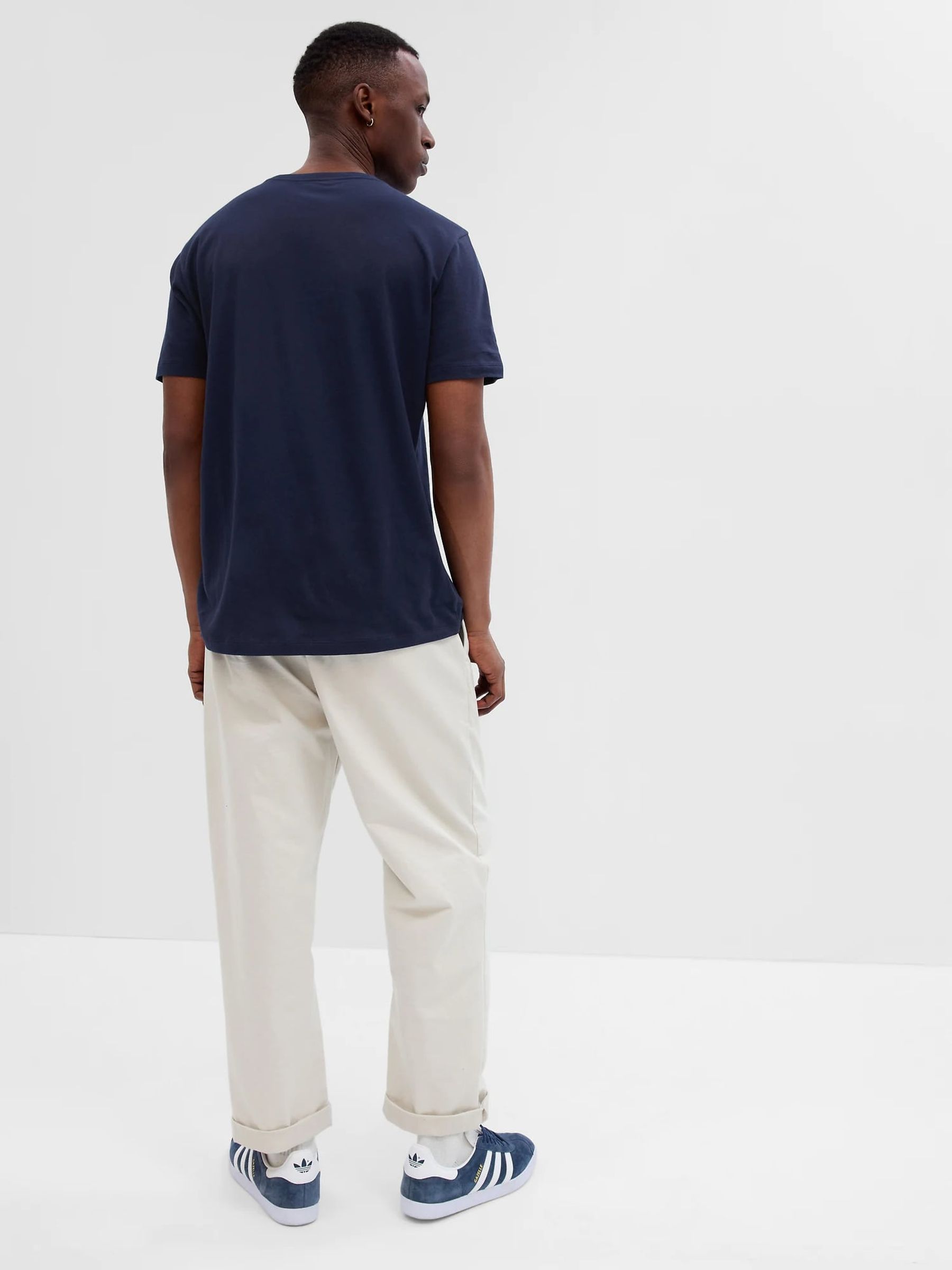 Blue London Logo Short Sleeve Crew Neck T-Shirt - Image 2 of 3