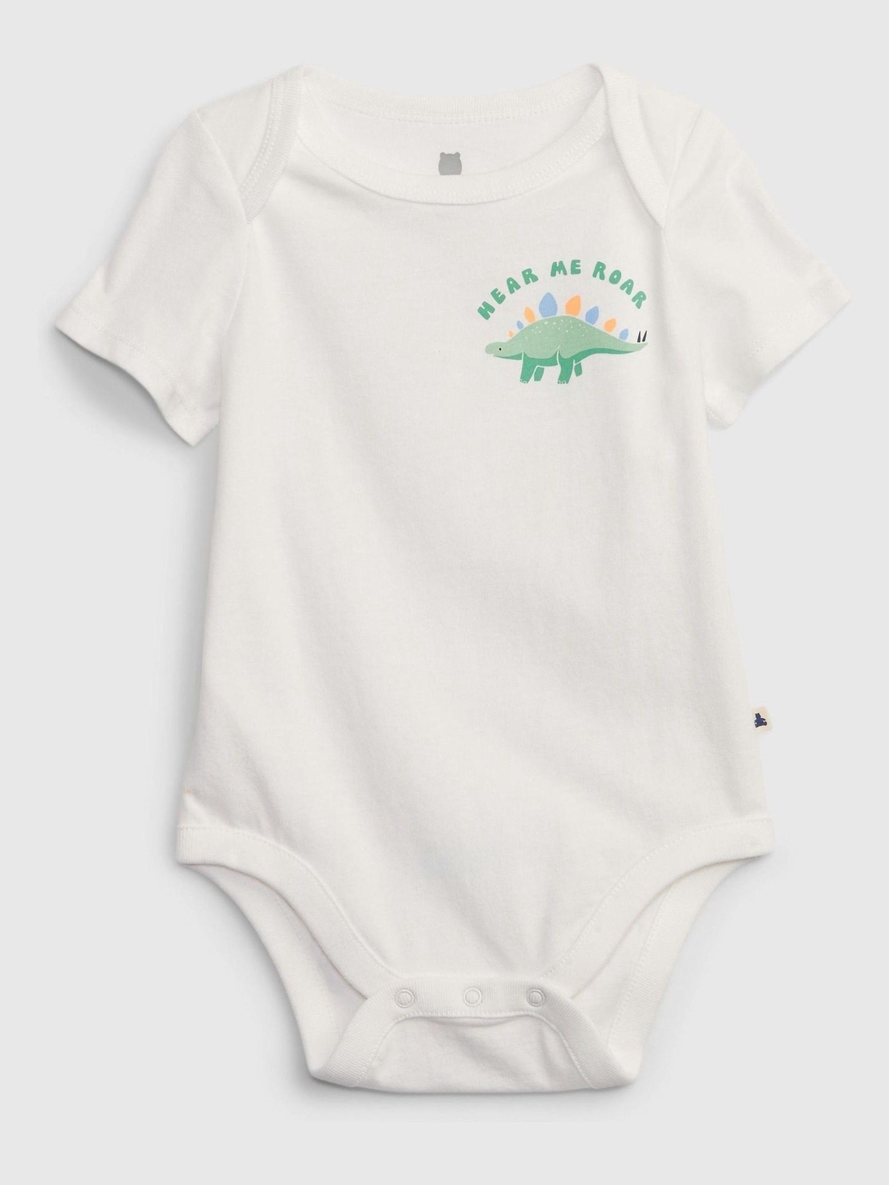 Graphic Short Sleeve Baby Bodysuit - Image 1 of 3