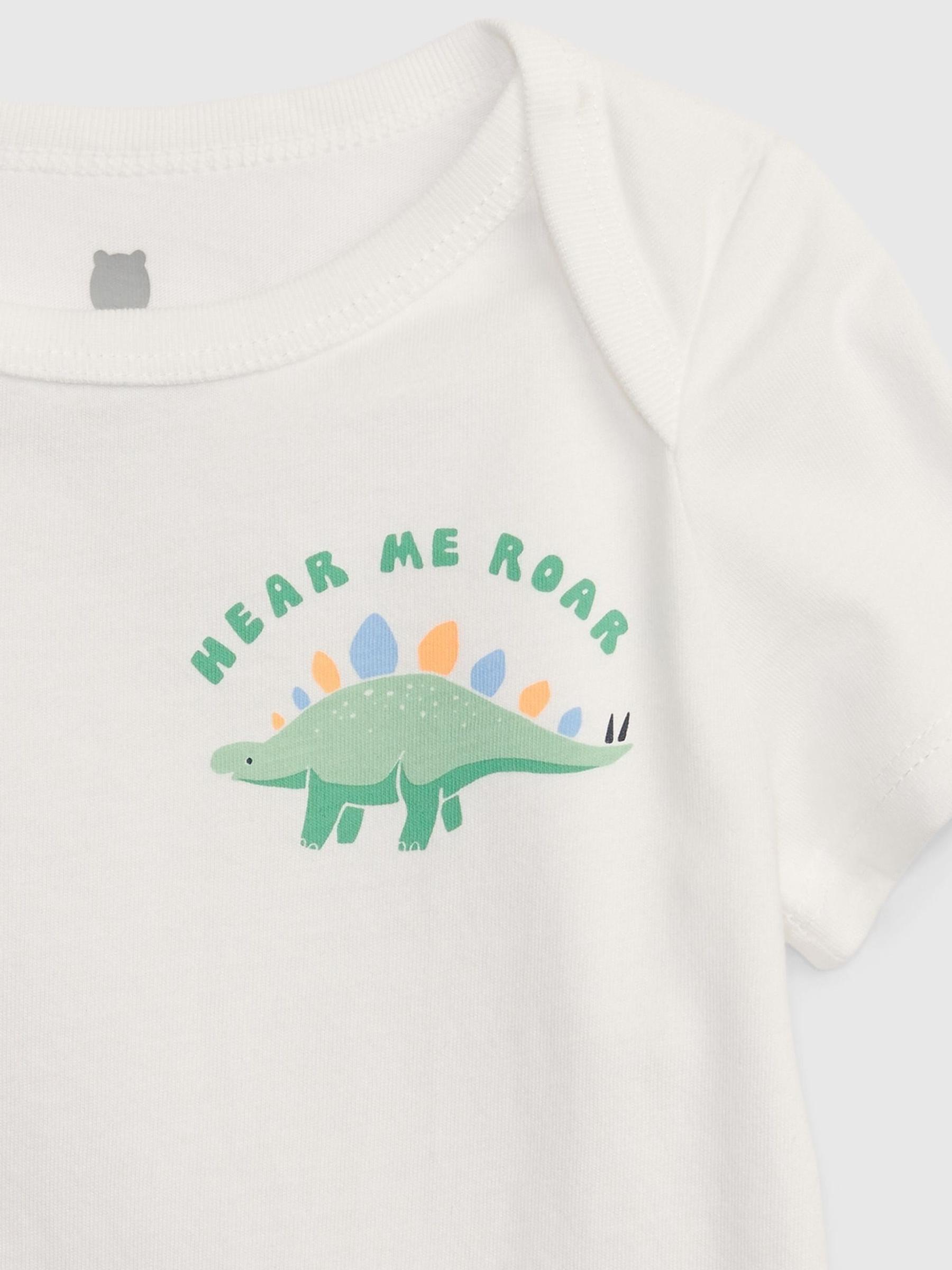 Graphic Short Sleeve Baby Bodysuit - Image 3 of 3