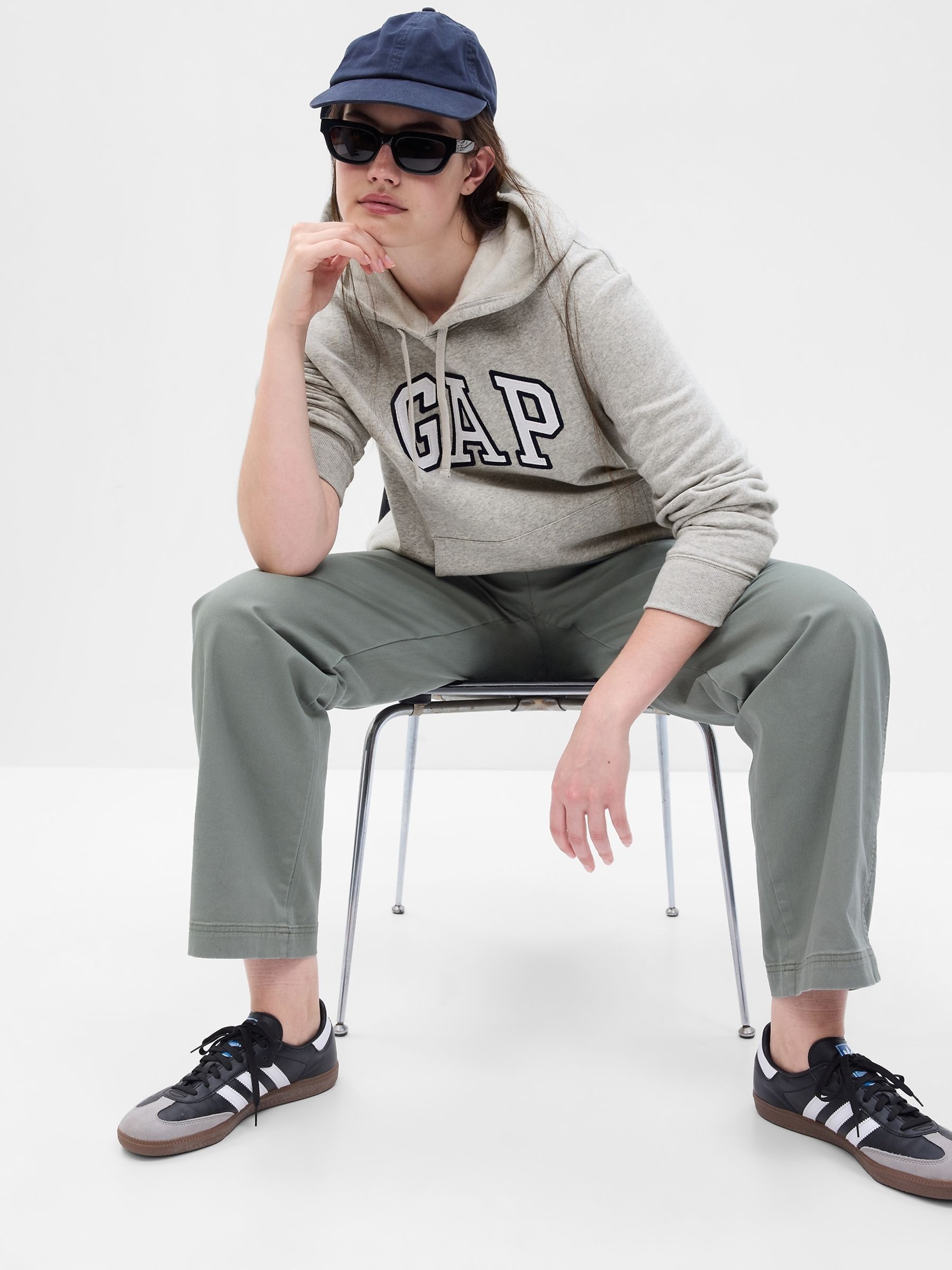 Grey Logo Hoodie - Image 3 of 9