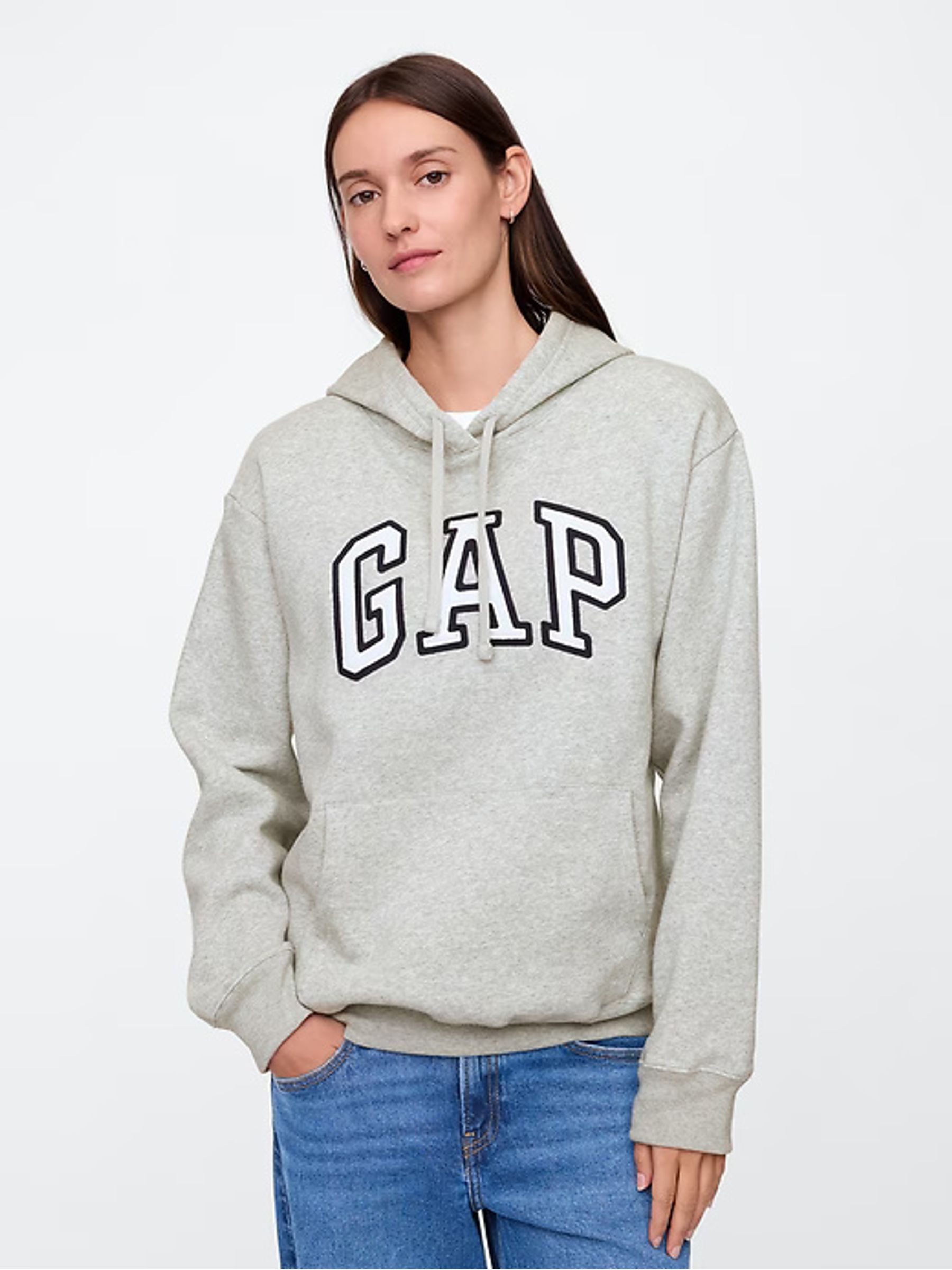 Grey Logo Hoodie - Image 4 of 9
