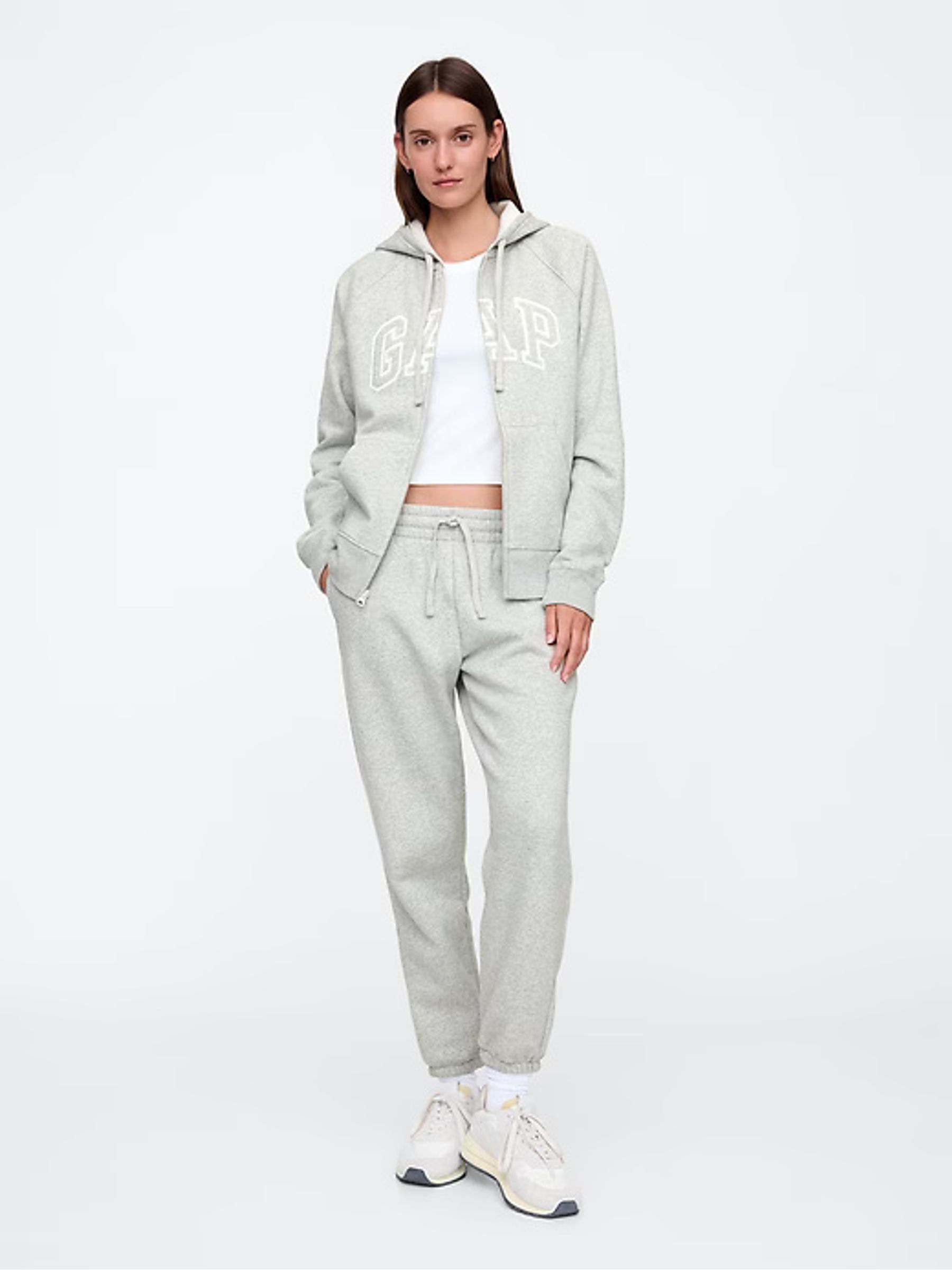 S.GAP Relaxed Gap Logo Graphic Sweatshirt | Gap Factory