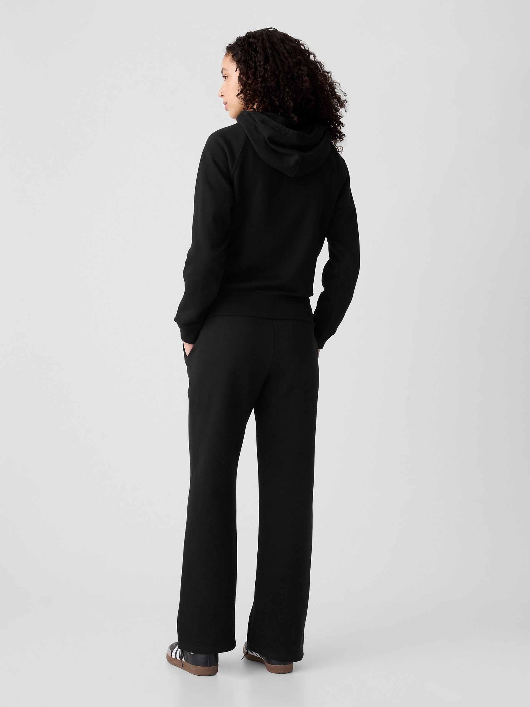 Black Logo Zip Up Hoodie - Image 3 of 3
