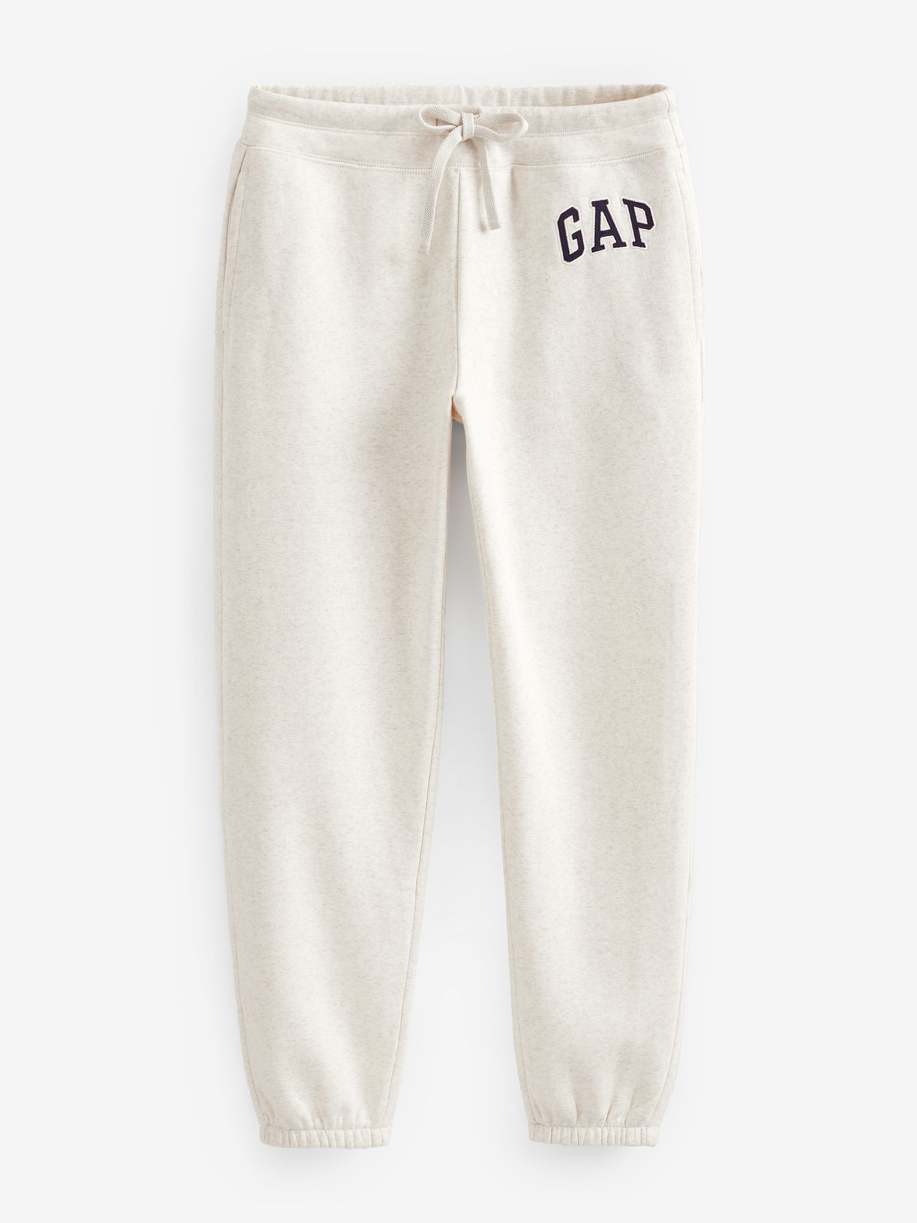 Cream Vintage Arch Logo Fleece-Lined Joggers - Image 4 of 4