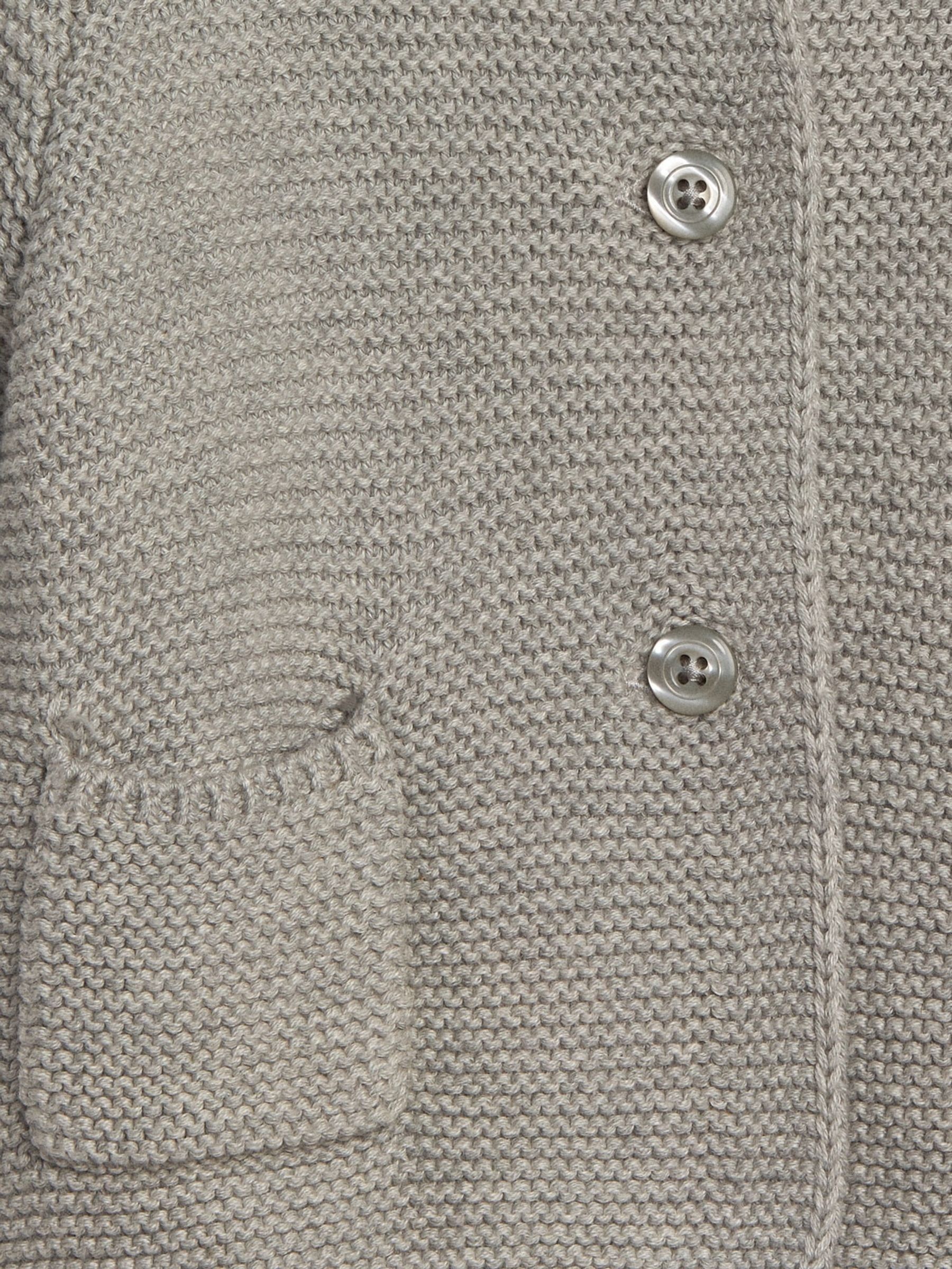 Grey Knitted Brannan Bear Cardigan (Newborn-24mths) - Image 3 of 3