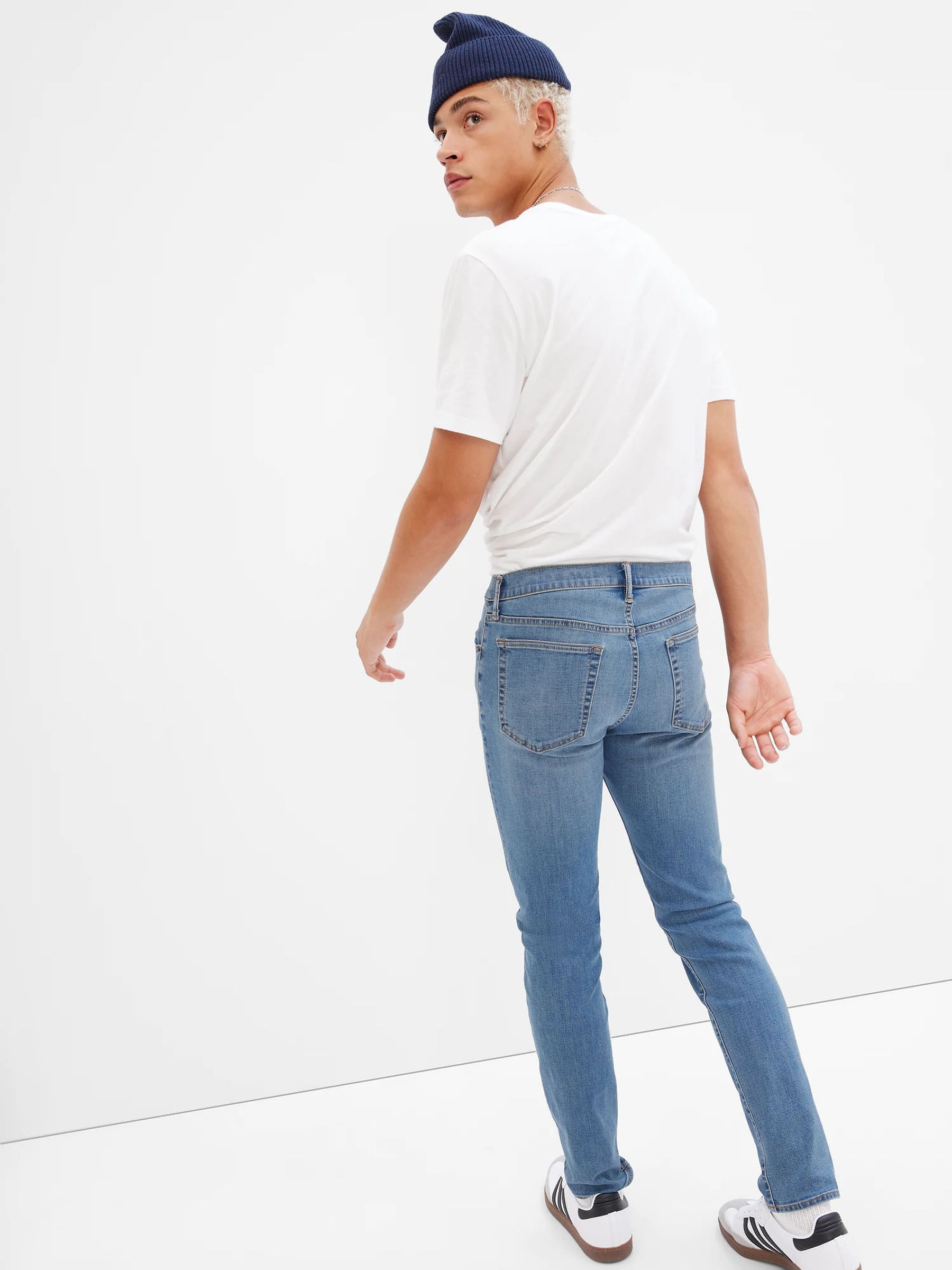 Banana Republic Beige Soft Wash T-Shirt - Image 5 of 5