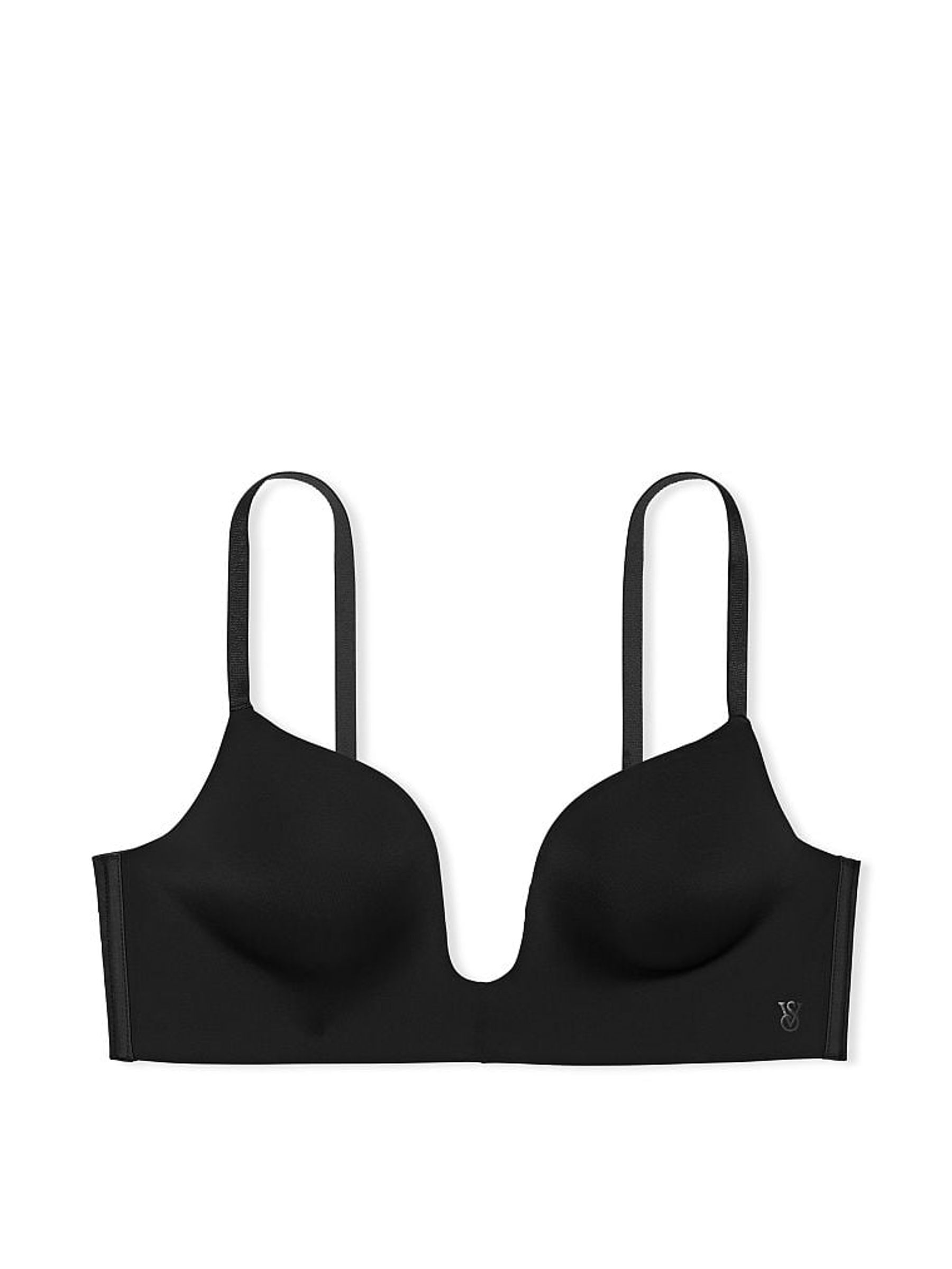Black Plunge Low Back Bra - Image 3 of 4