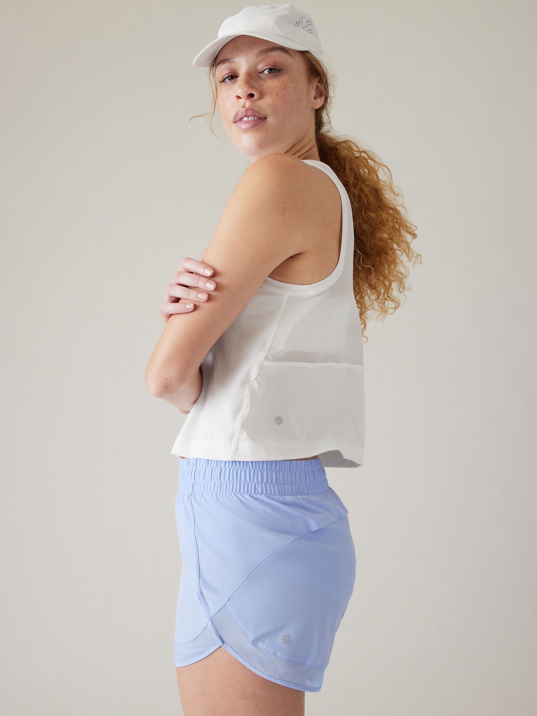 Athleta White Ultimate Muscle Tank Top - Image 8 of 8