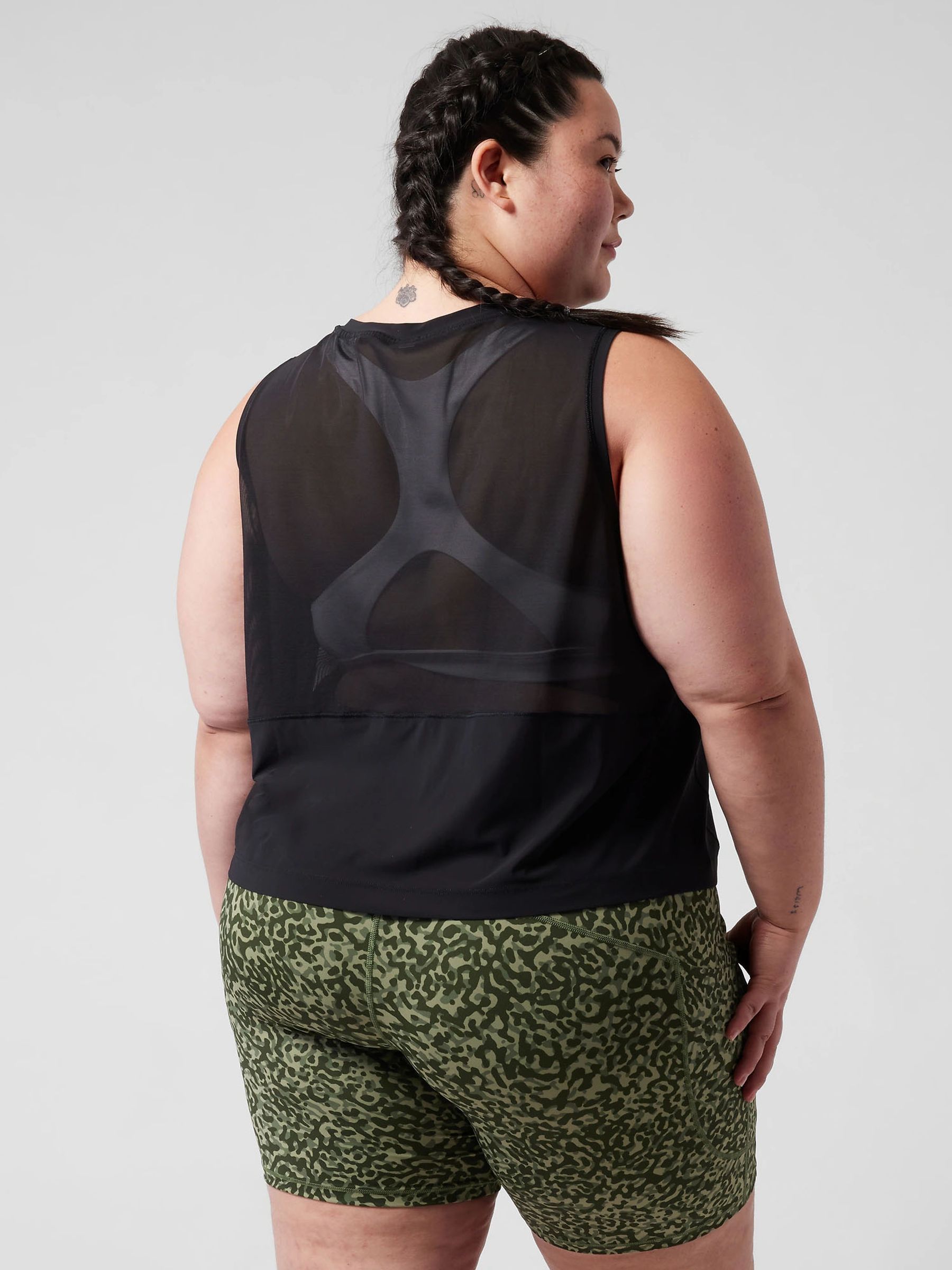 Athleta Black Ultimate Muscle Tank Top - Image 5 of 5