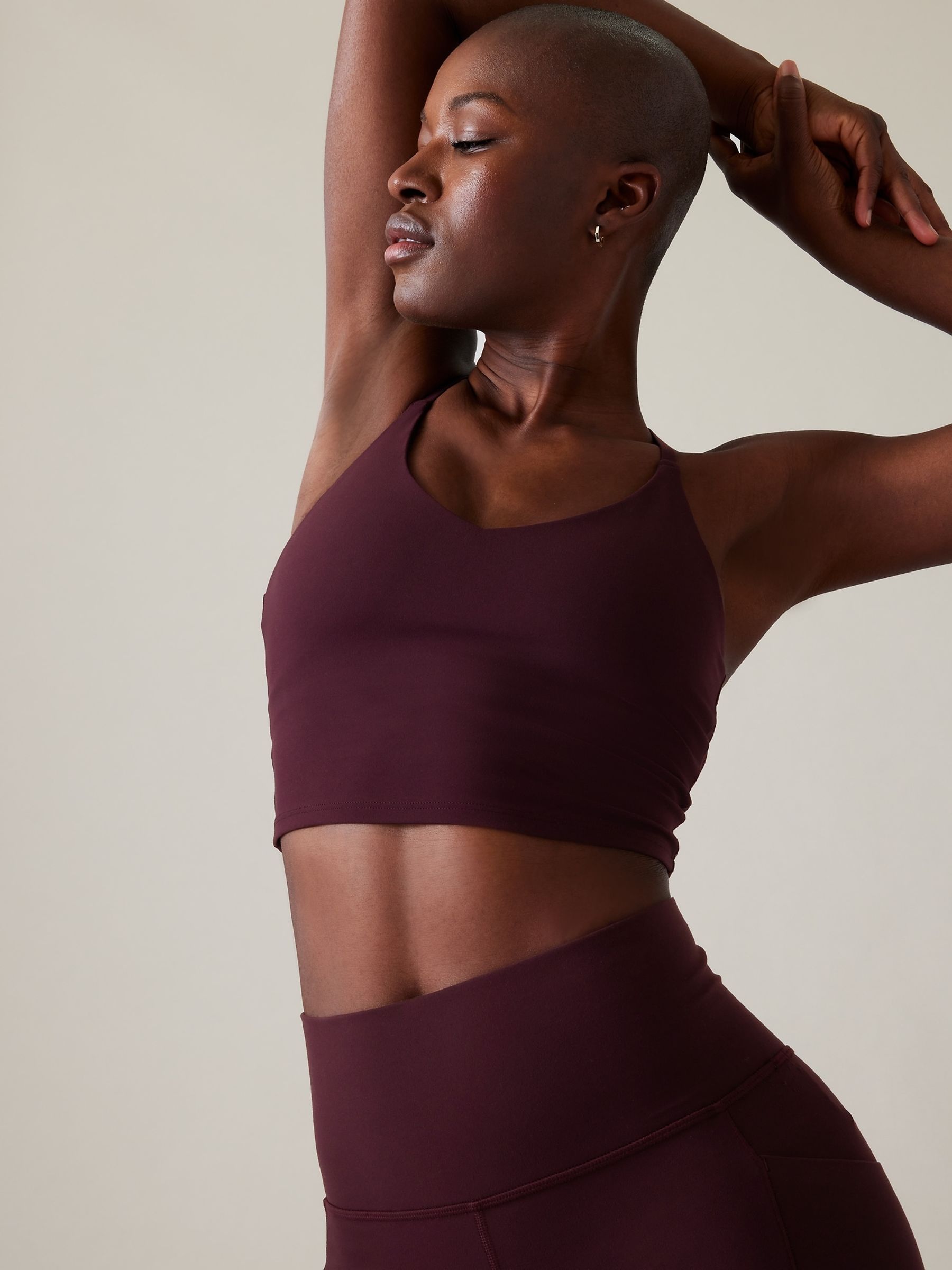 Athleta Purple Salutation High Waisted Leggings - Image 6 of 7