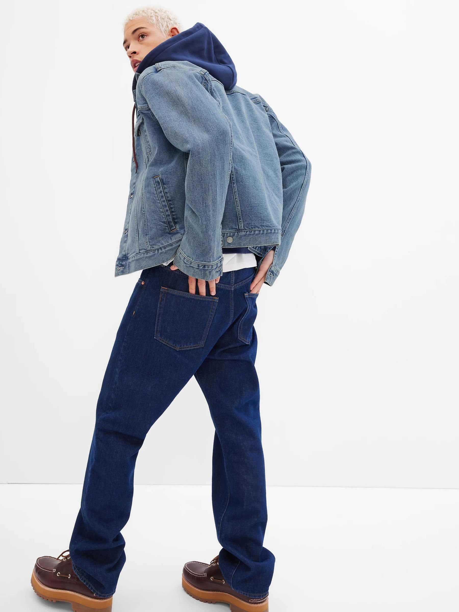 Light Blue Icon Denim Jacket - Image 2 of 4