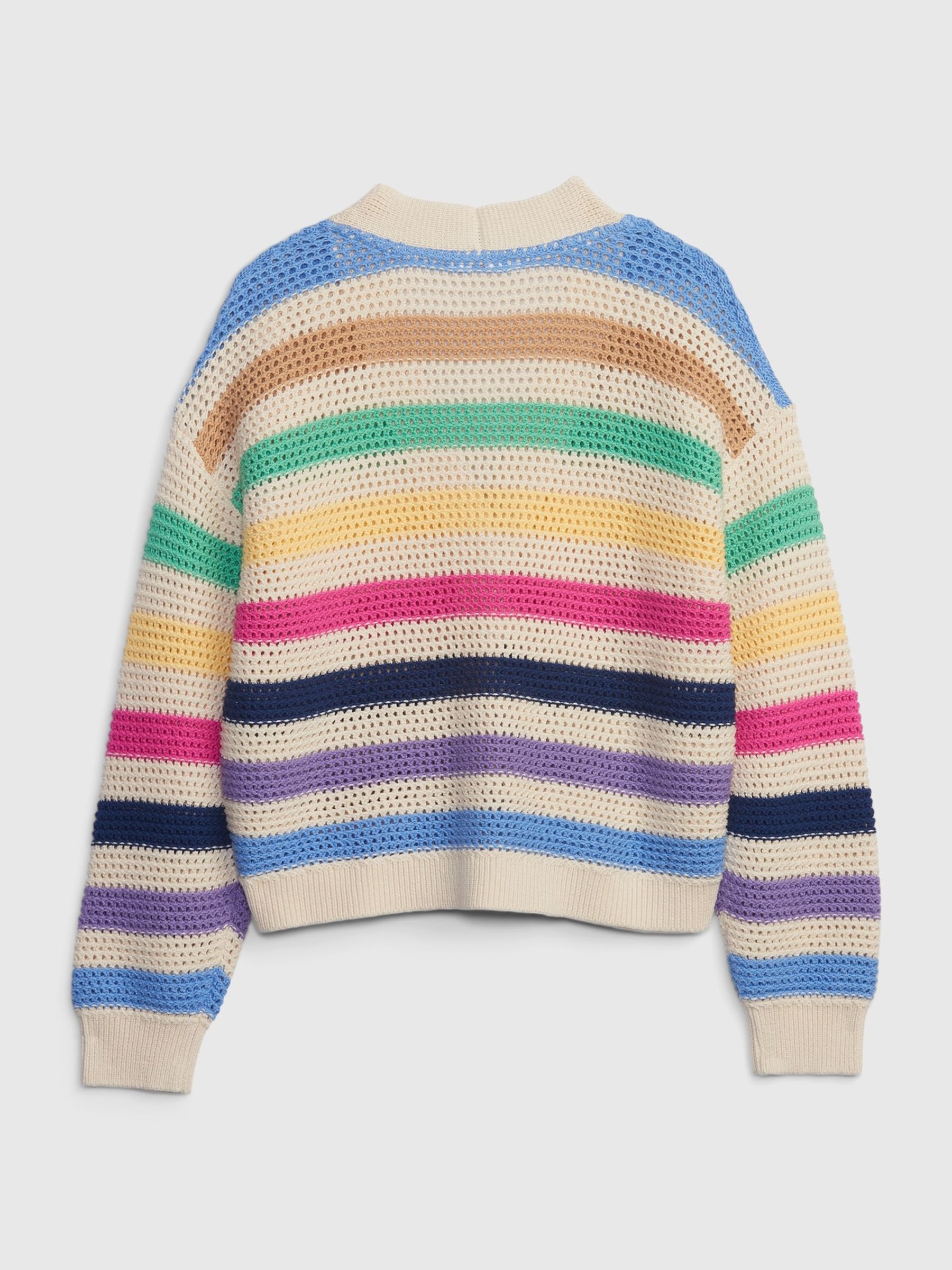 Multi Shaker-Stitch Cardigan - Image 2 of 4