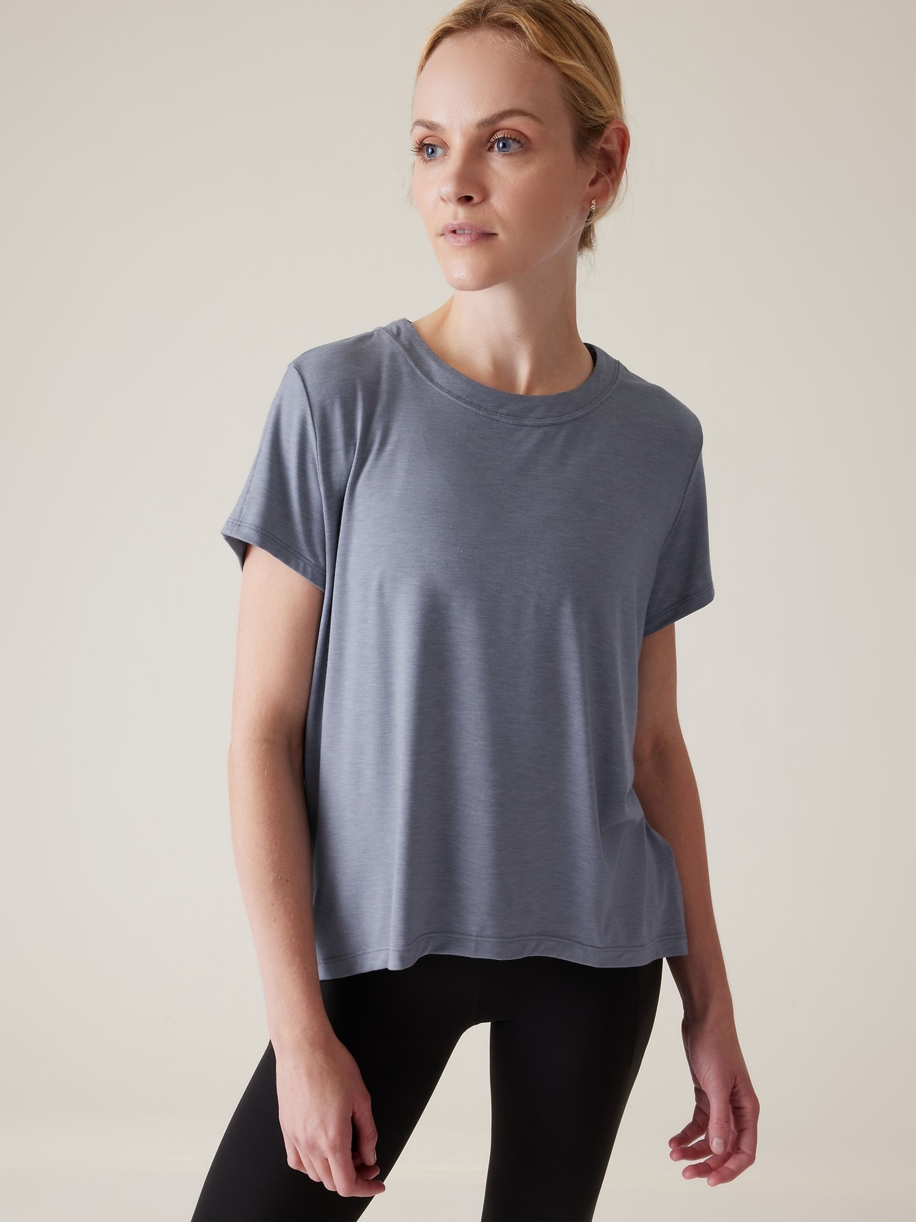 Athleta Blue With Ease T-Shirt - Image 4 of 6