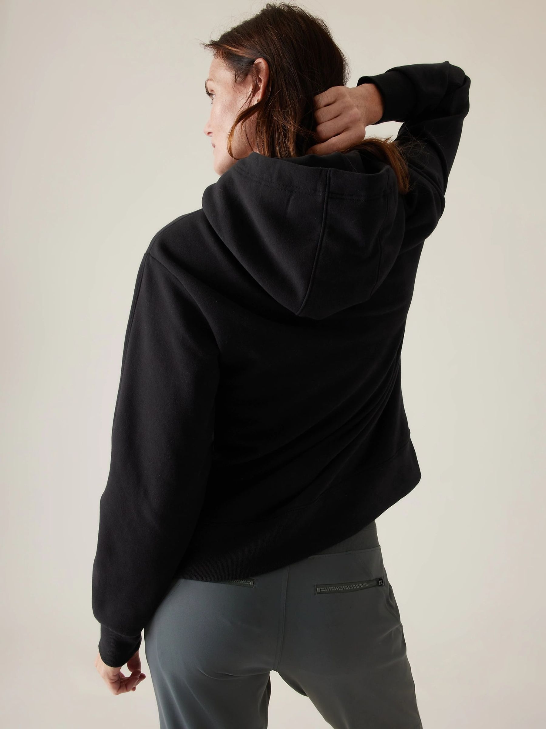 Athleta Black Breathable Hoodie - Image 2 of 6