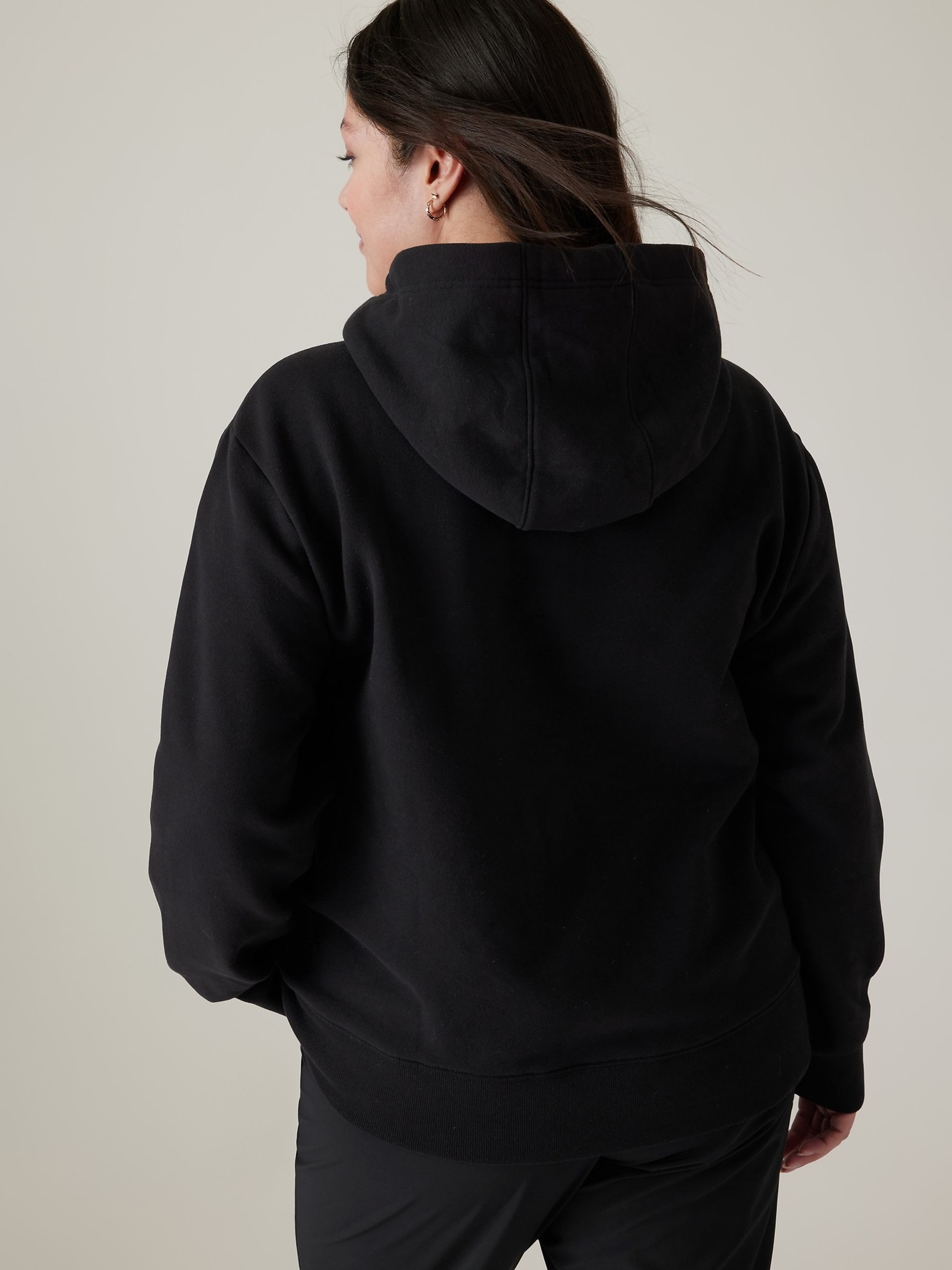 Athleta Black Breathable Hoodie - Image 4 of 6