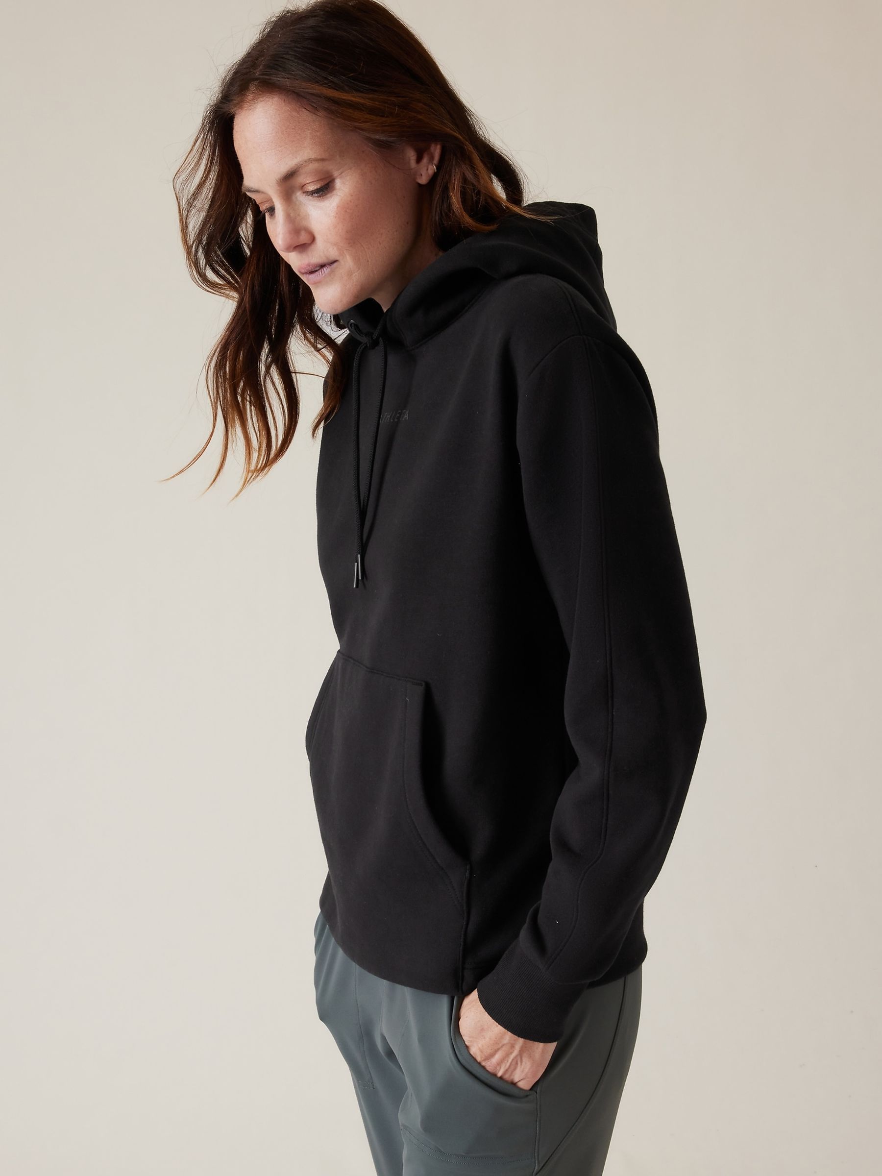 Athleta Black Breathable Hoodie - Image 5 of 6