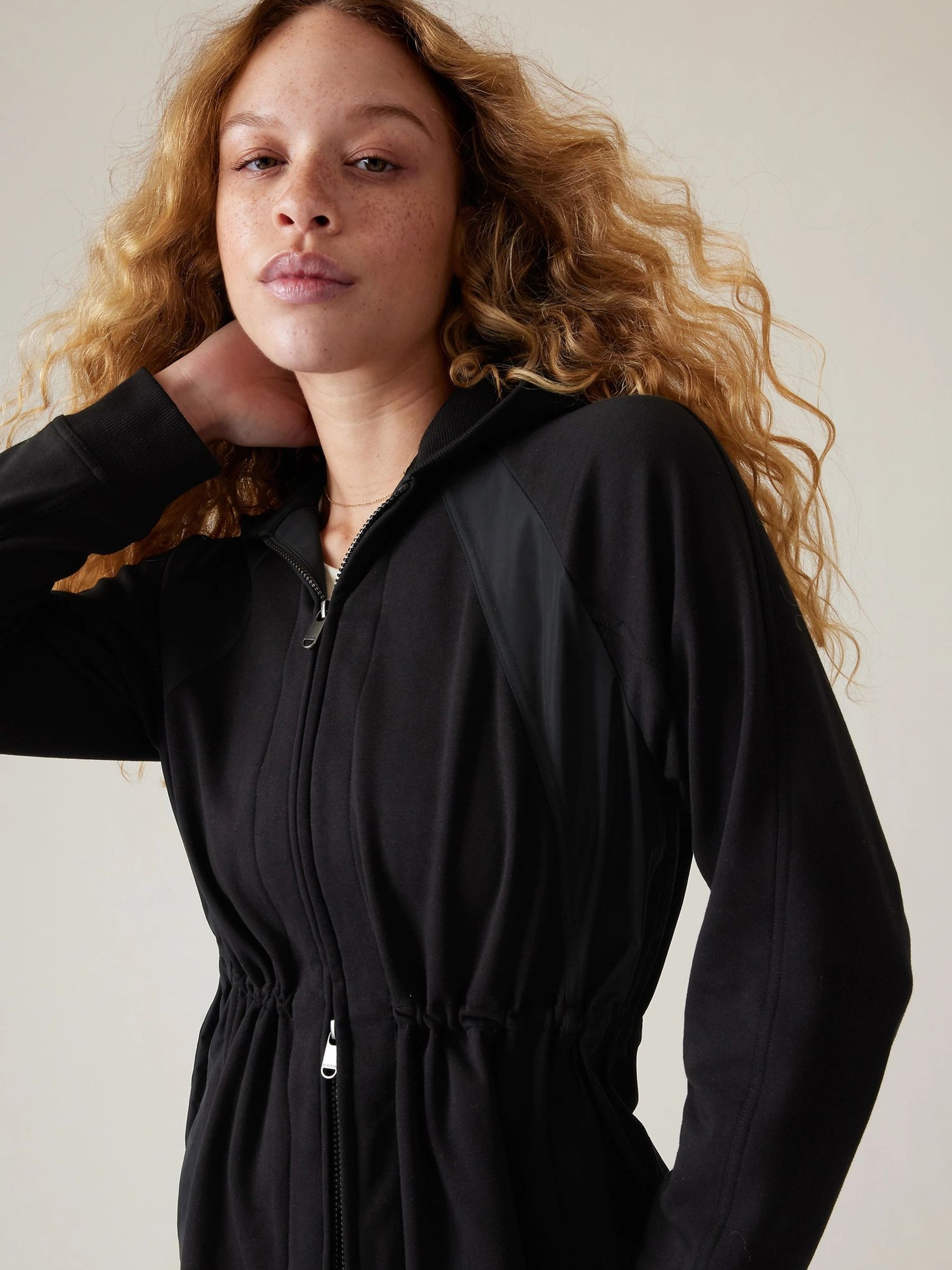 Athleta Black Triumph Hooded Jacket | Gap