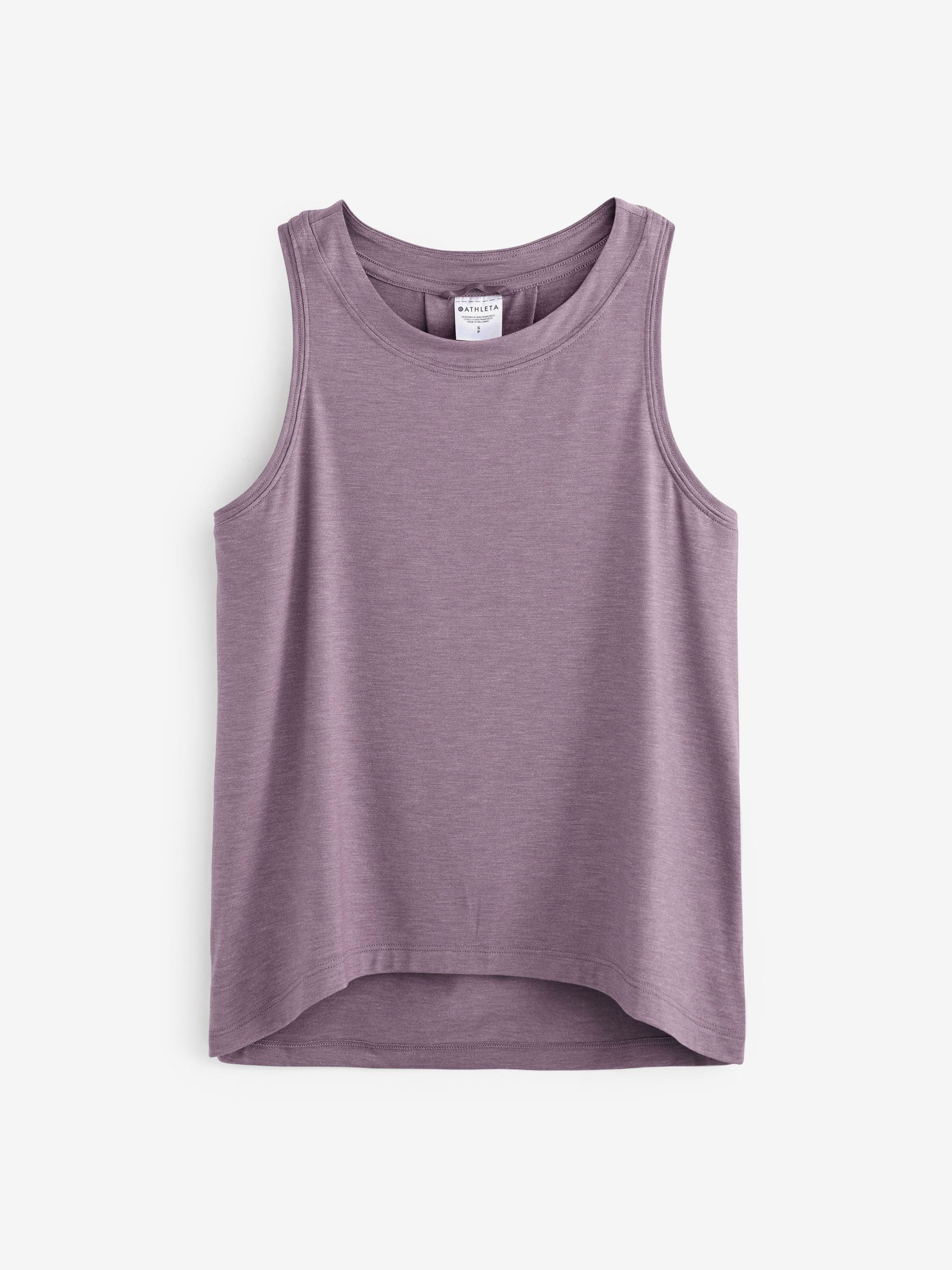 Athleta Purple Crew Neck Muscle Tank - Image 6 of 6