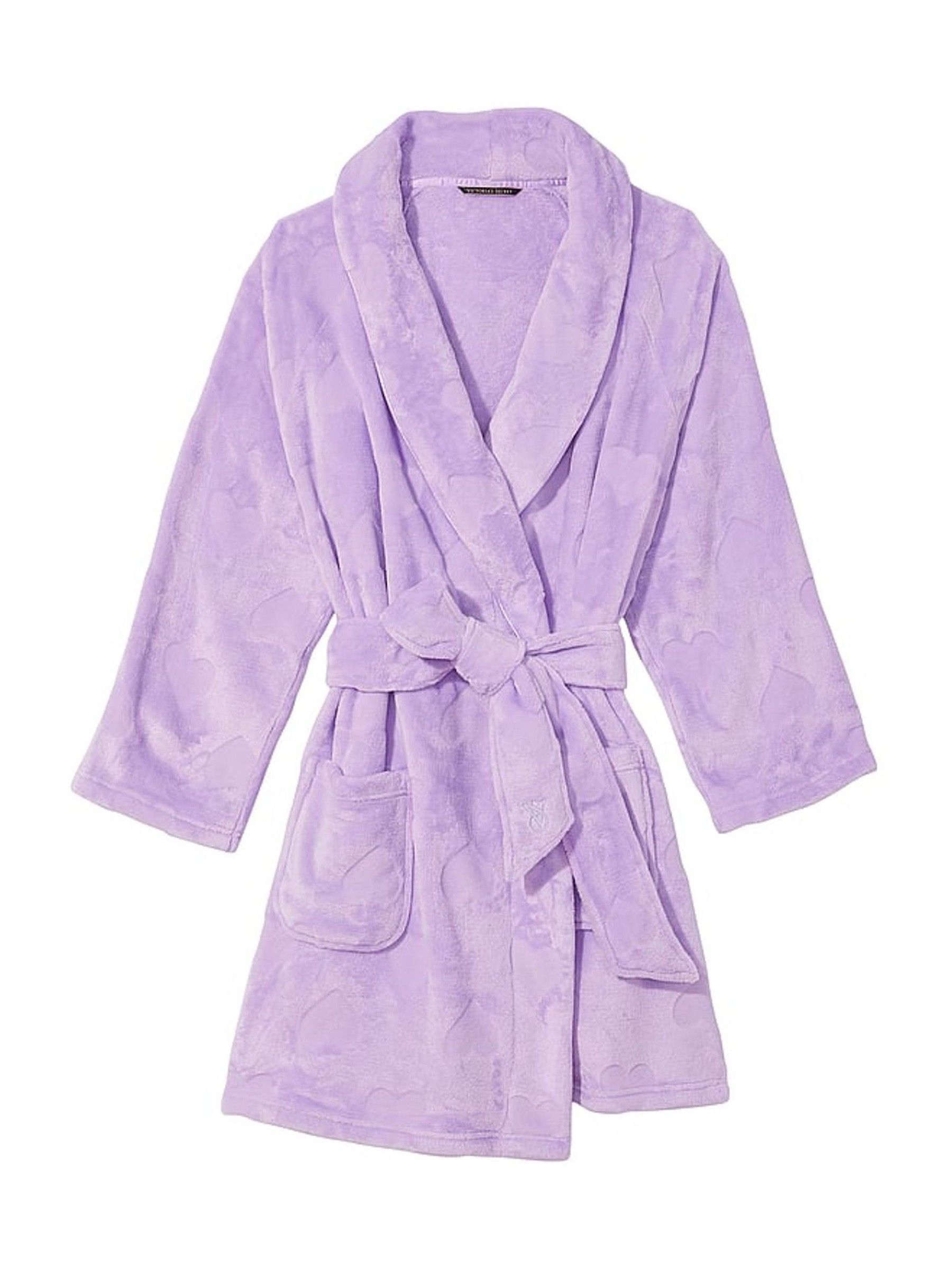 Purple Cosy Short Dressing Gown - Image 3 of 5