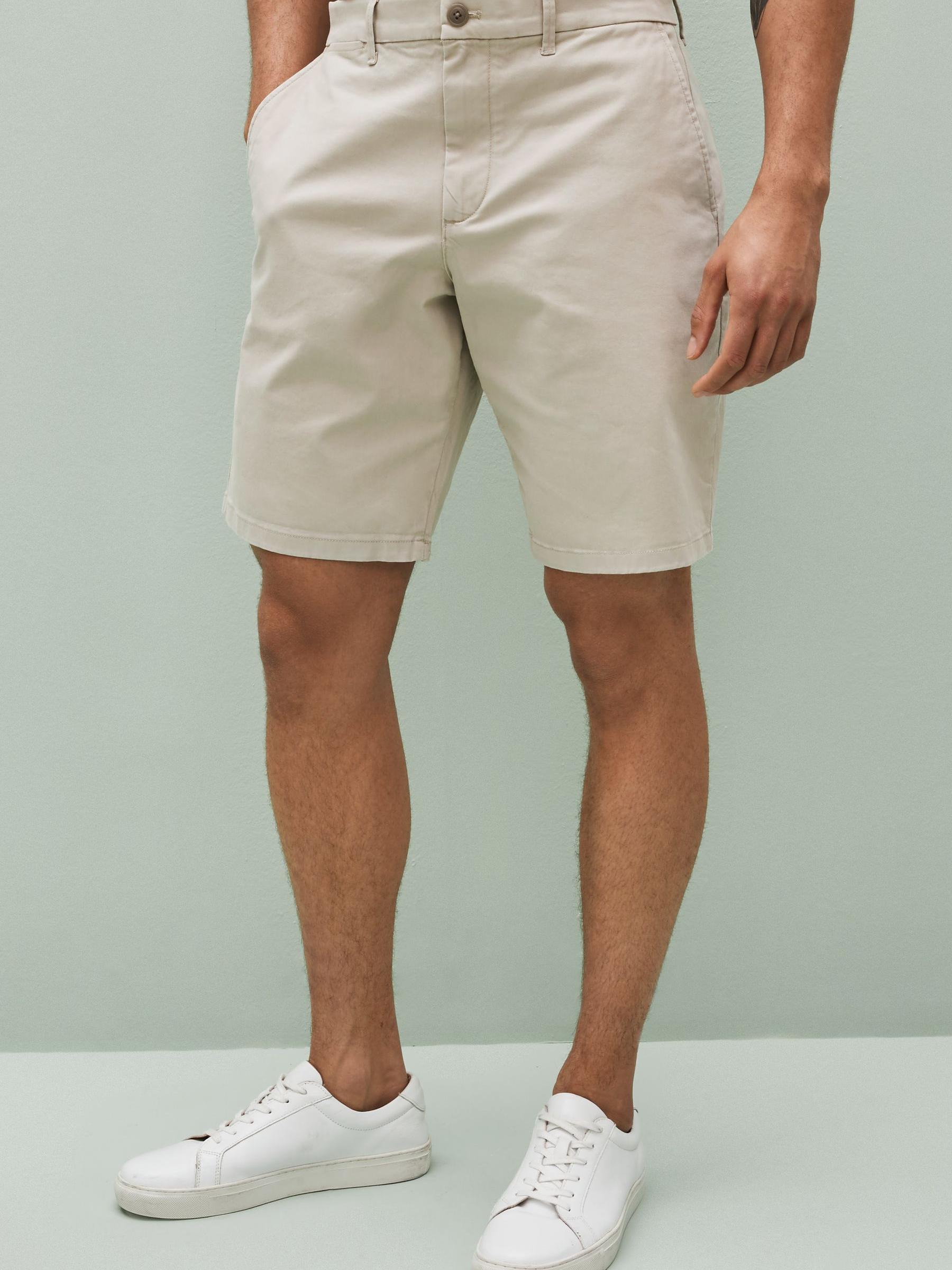 Beige 10" Vintage Chino Shorts - Image 1 of 4